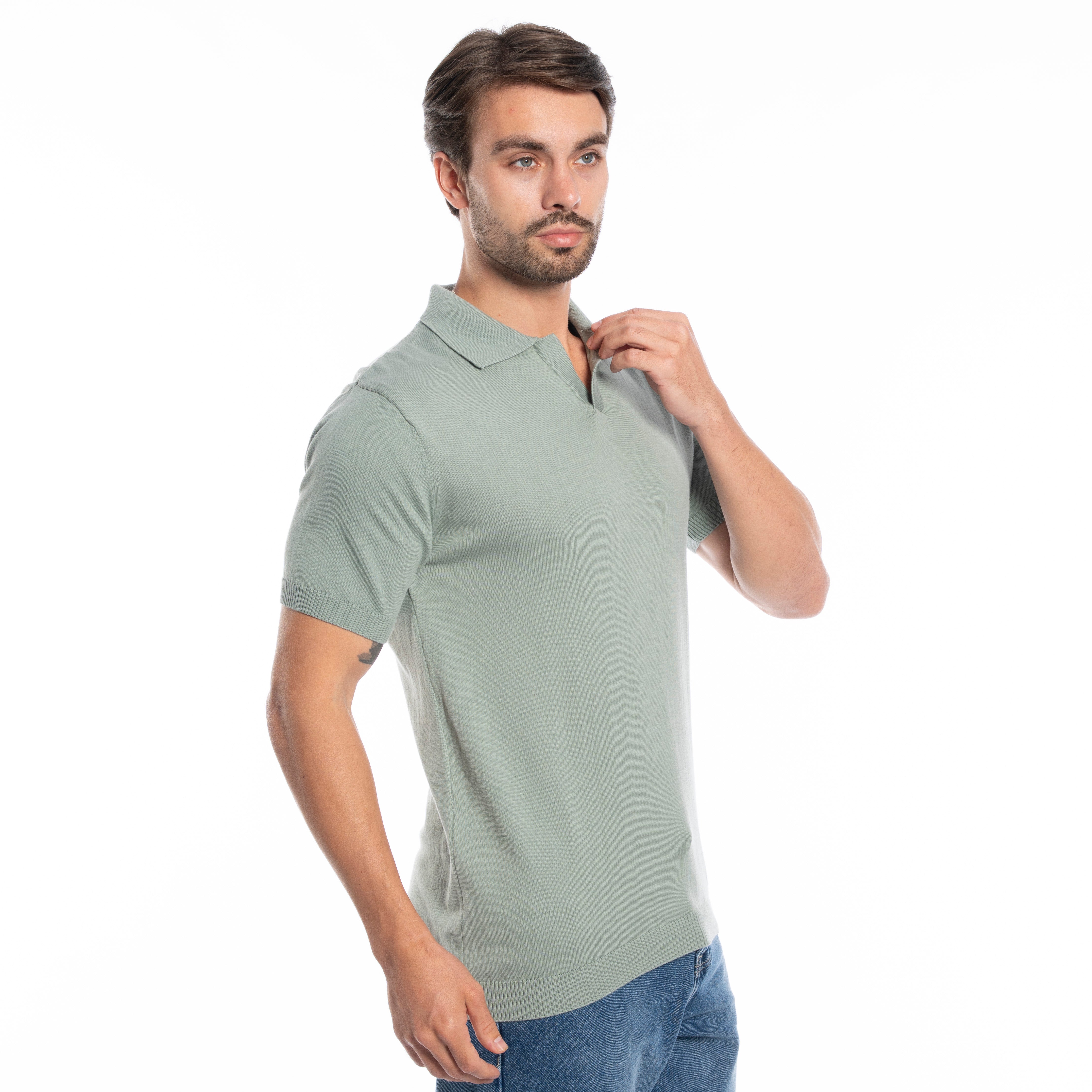 Polo T-shirt - Men - Plain