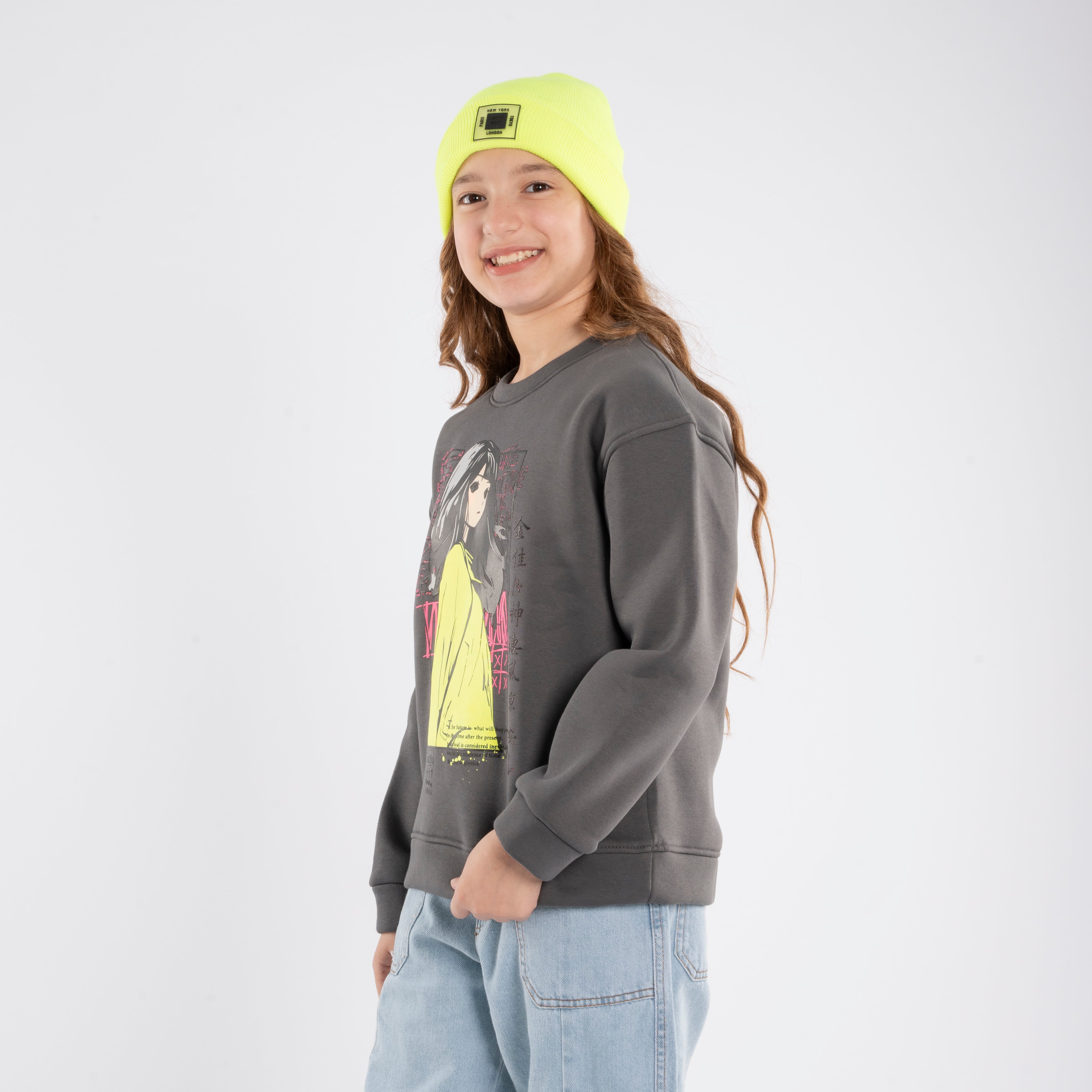 Sweatshirt - Girls - Printed