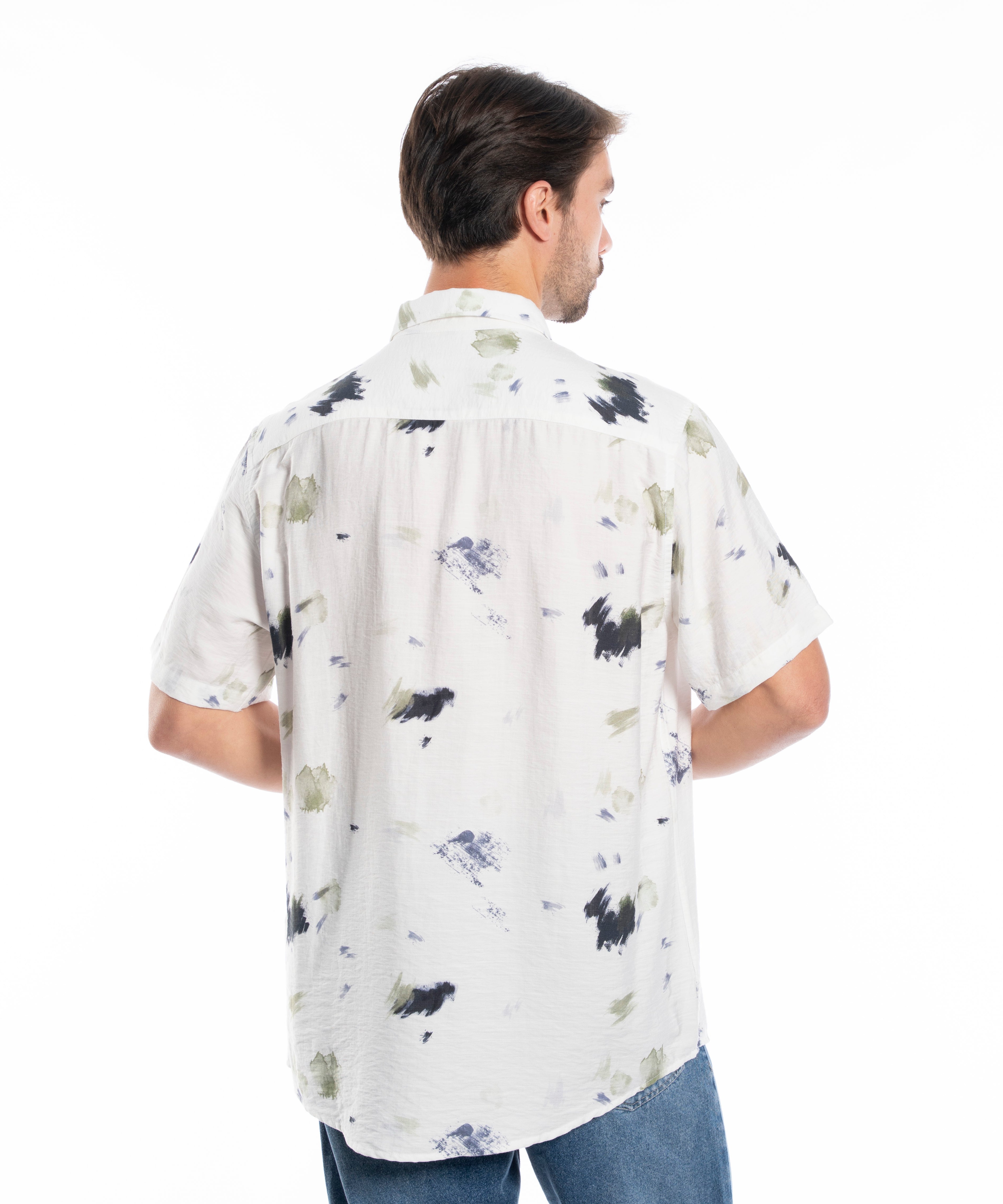 Half Sleeve Shirt - Men - Plaid