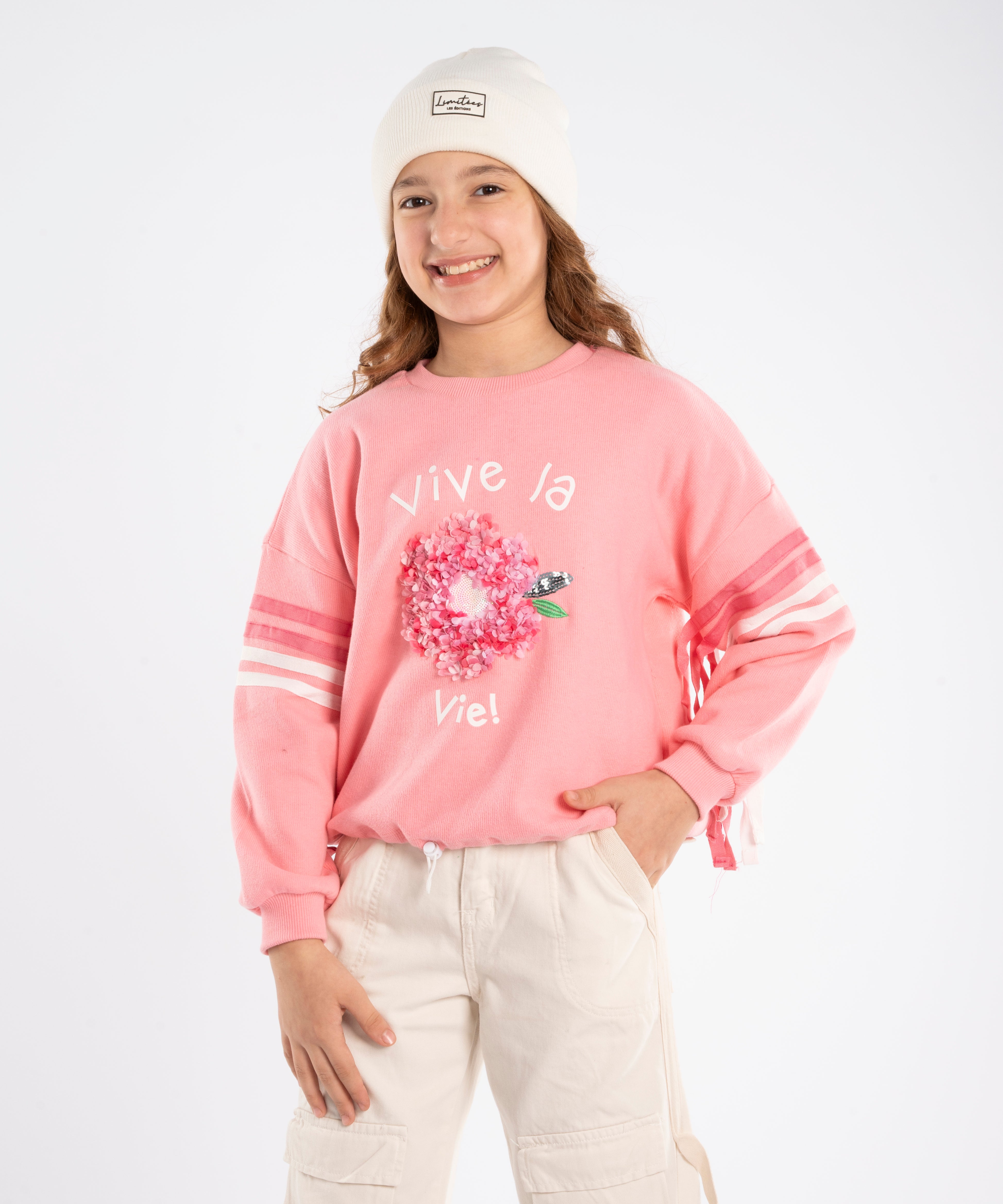 Sweatshirt - Girls - Printed