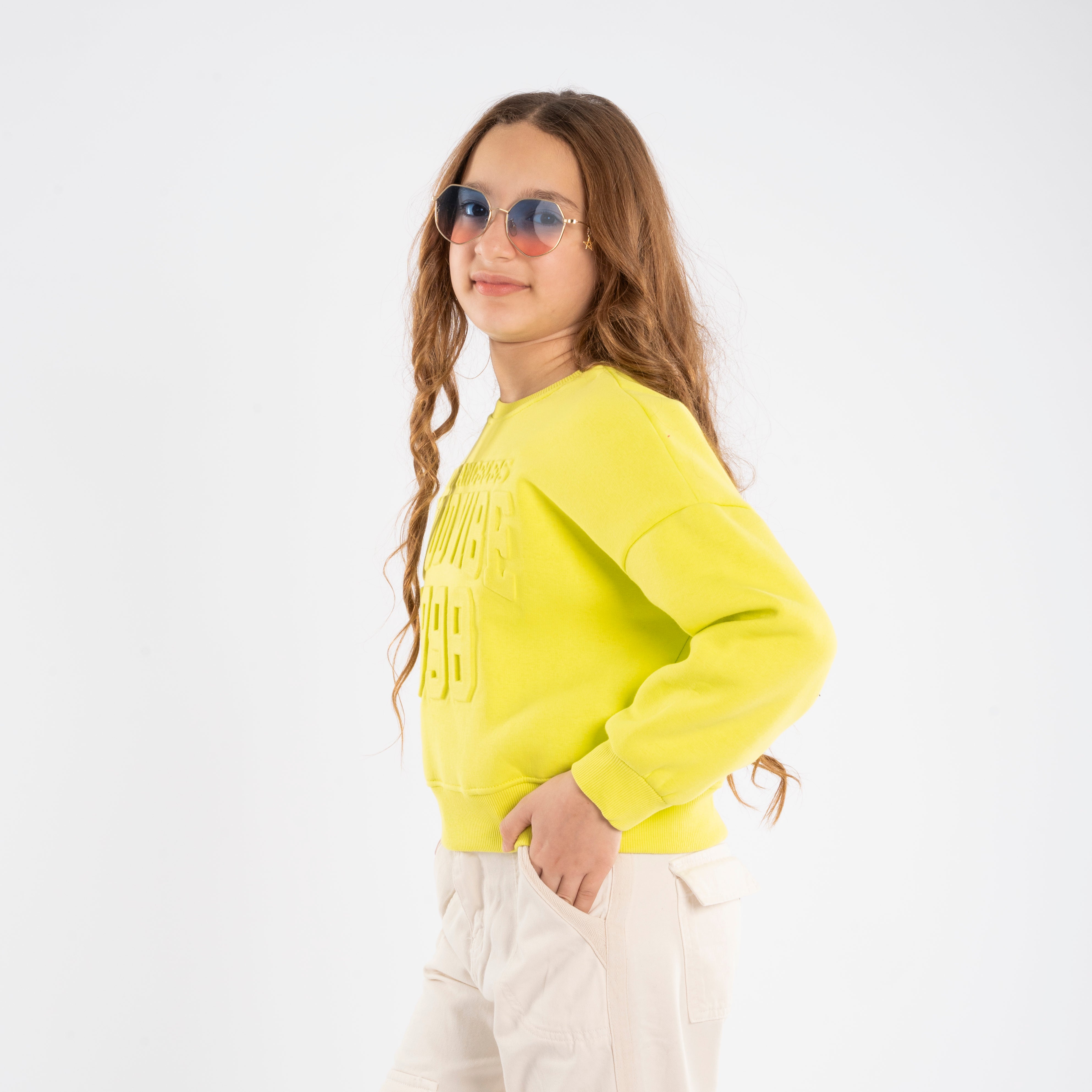 Sweatshirt - Girls - Printed