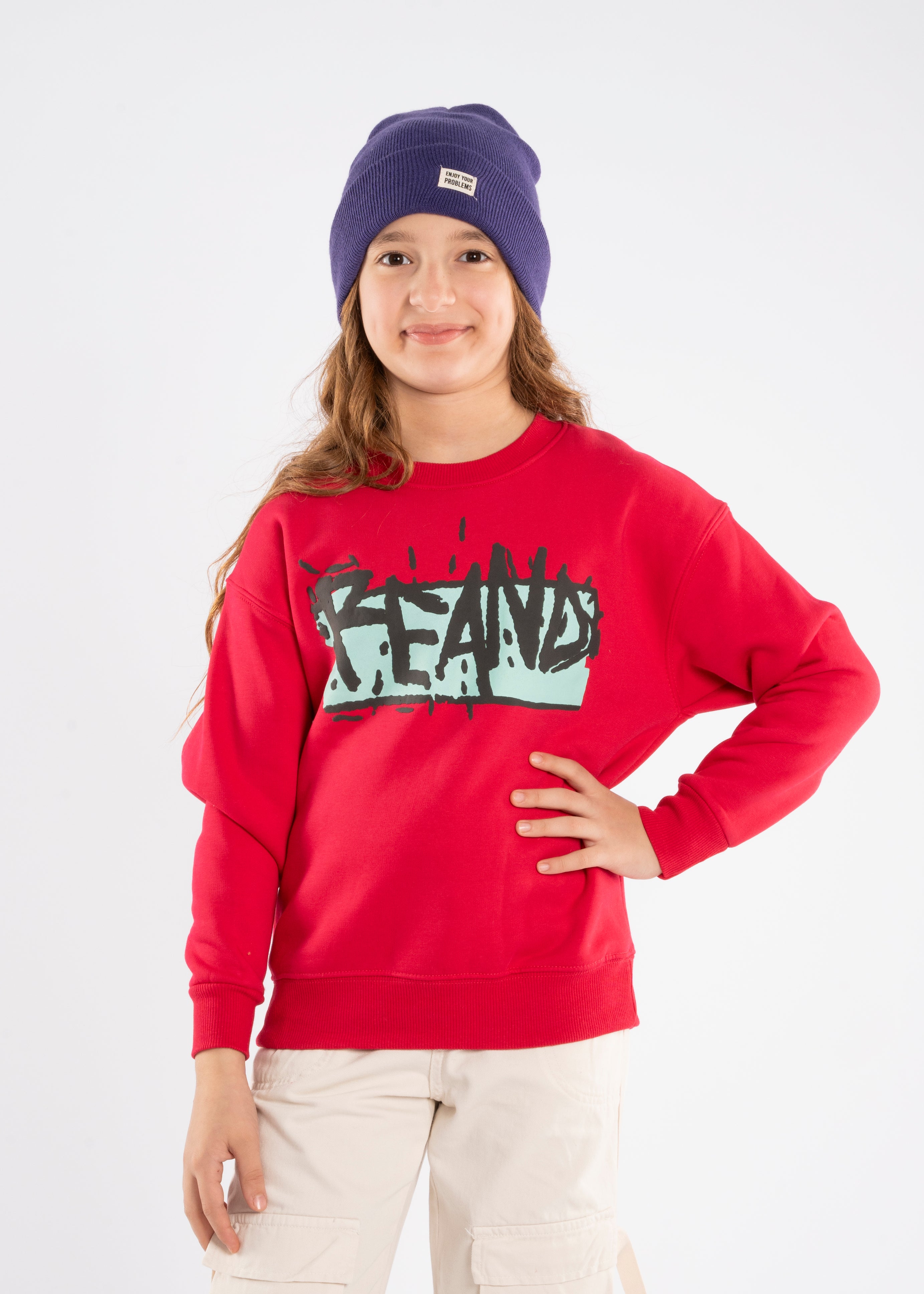 Sweatshirt - Girls - Printed