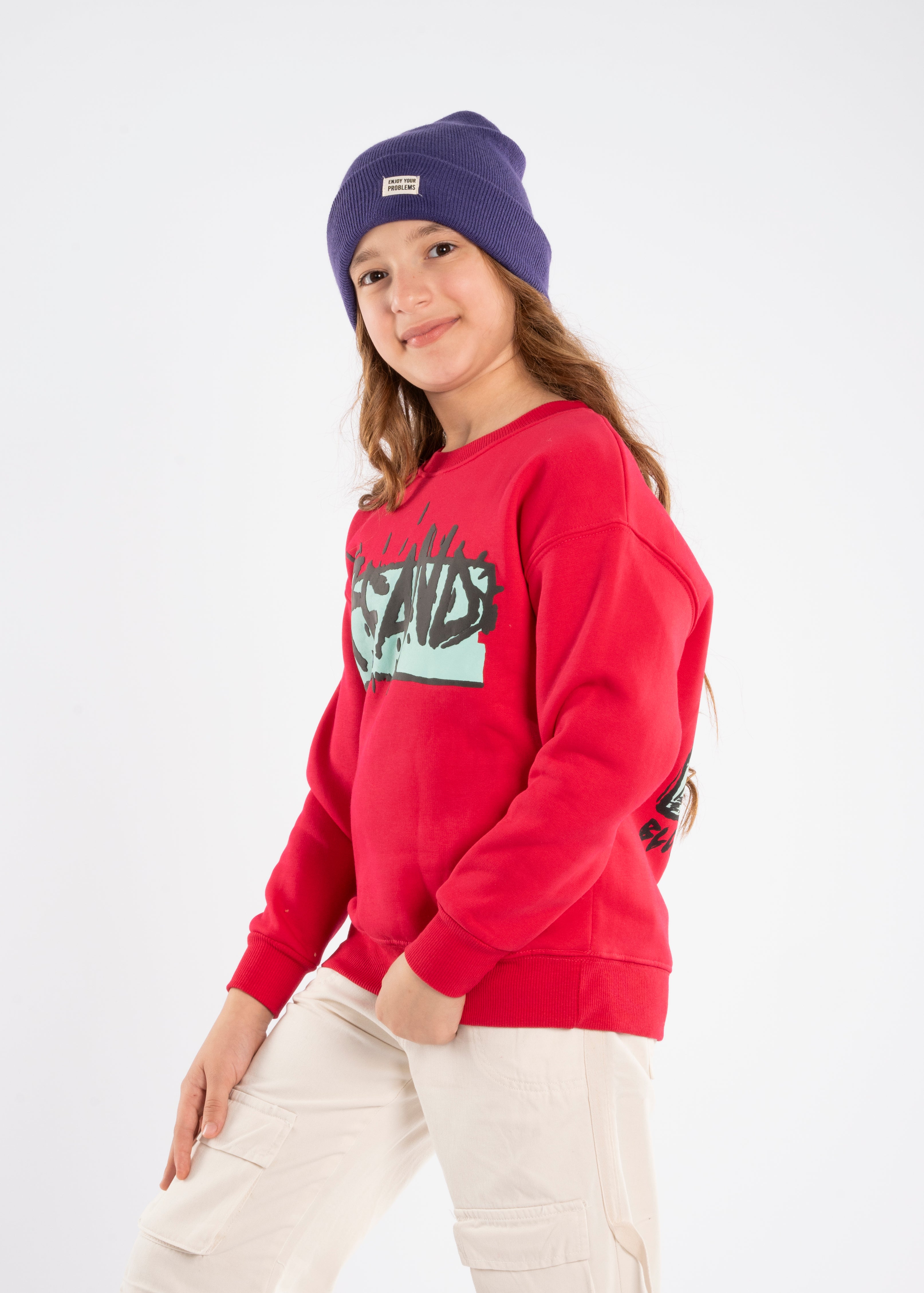 Sweatshirt - Girls - Printed