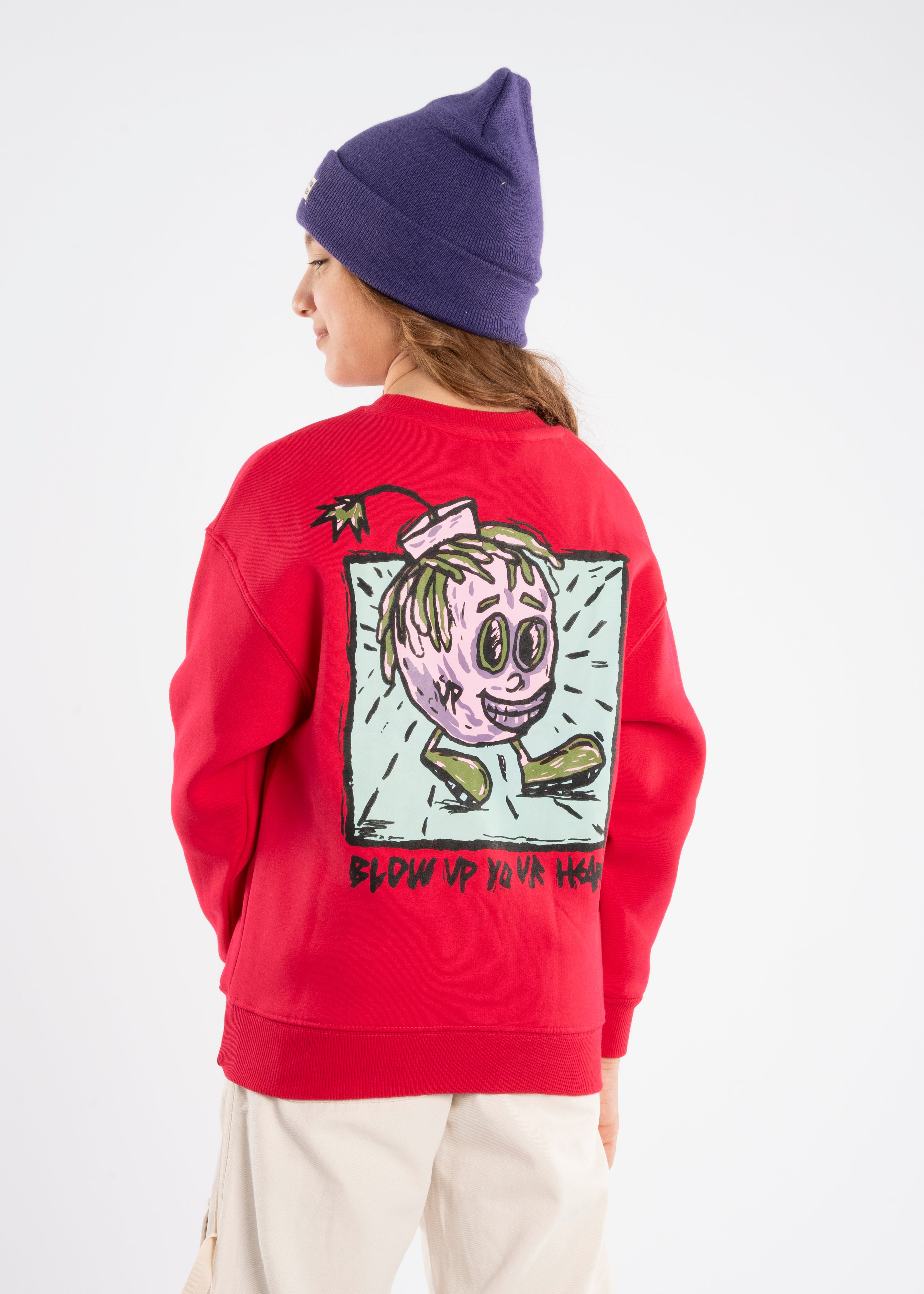 Sweatshirt - Girls - Printed