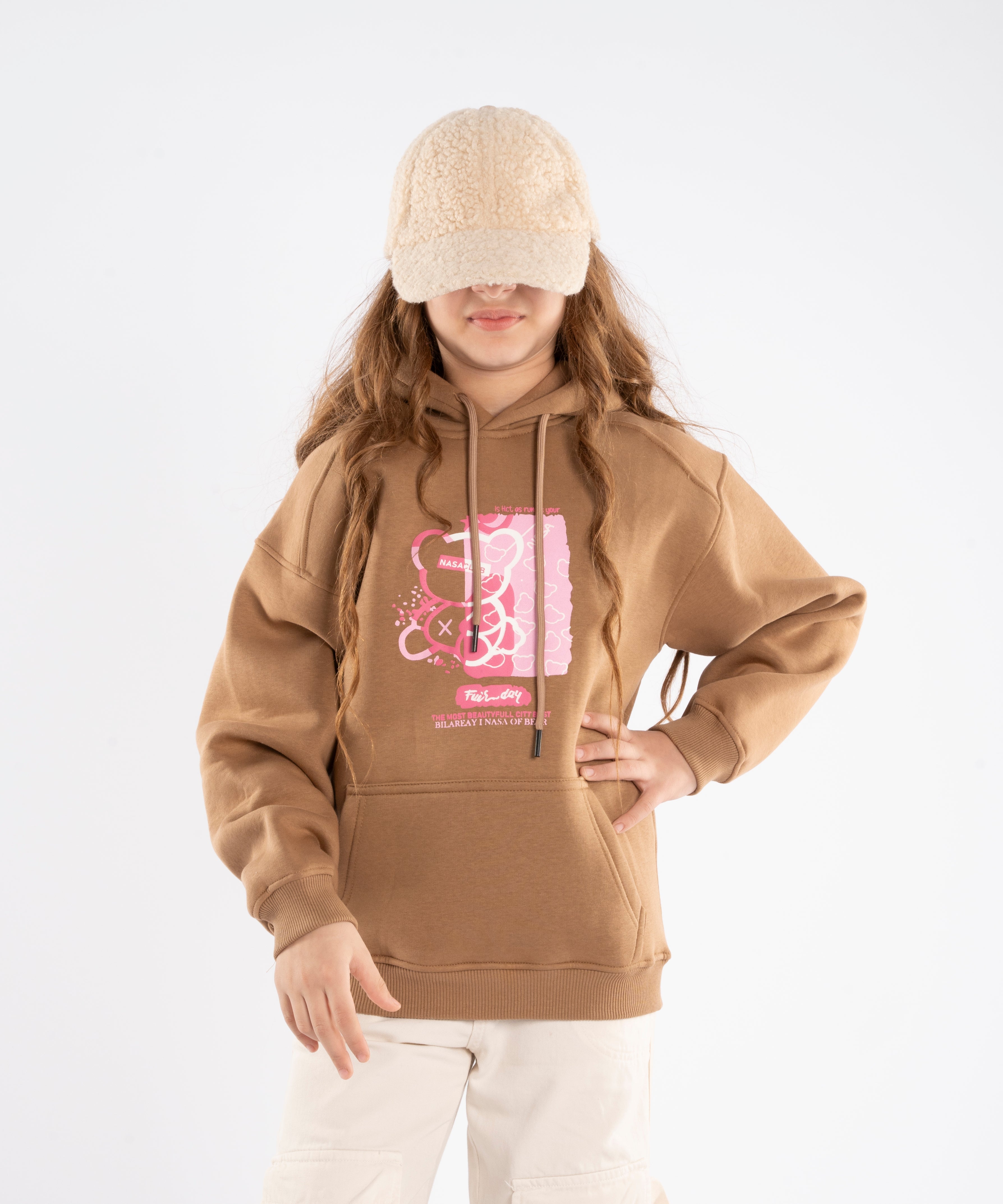 Hoodie - Girls - Printed