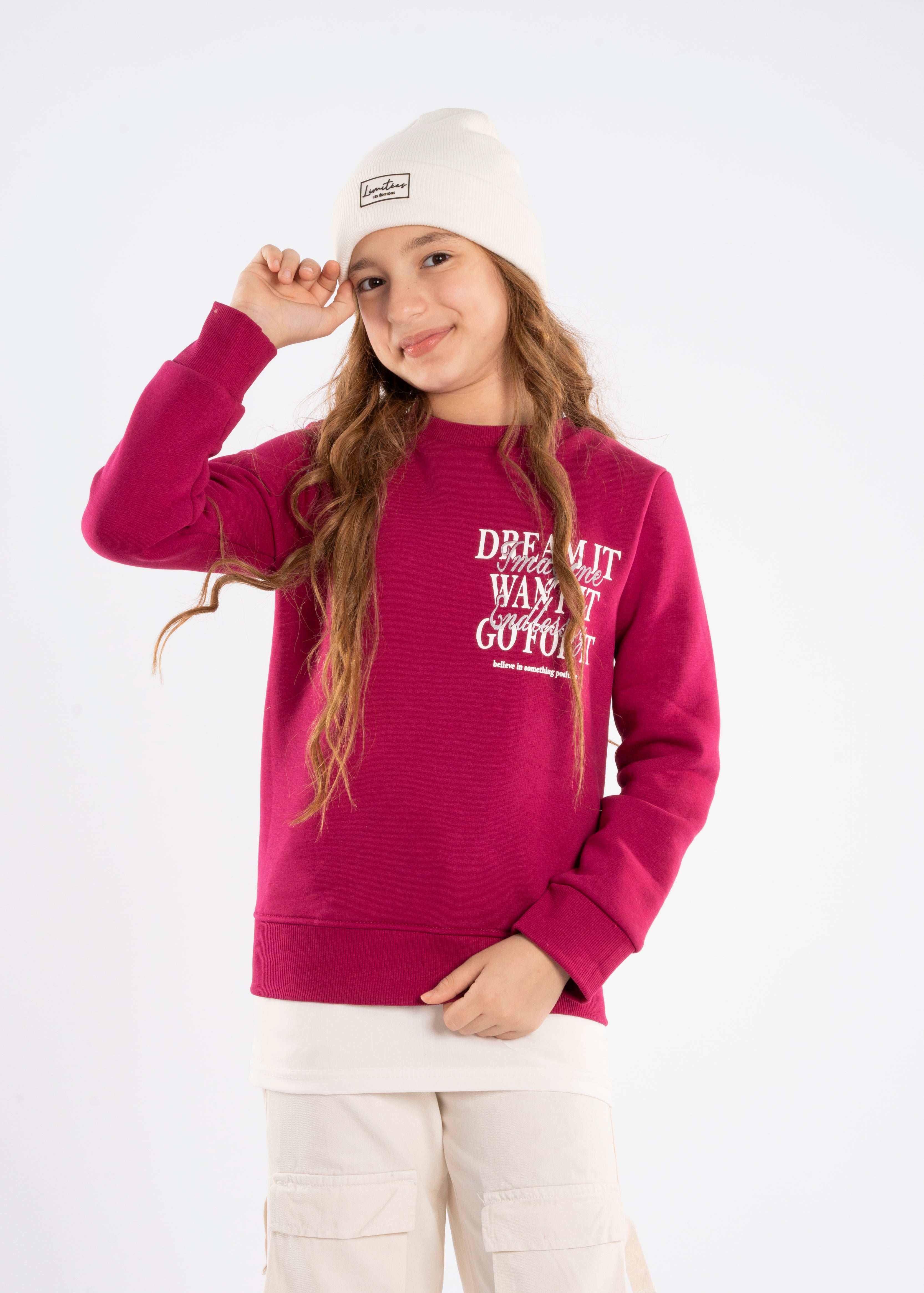 Sweatshirt - Girls - Printed