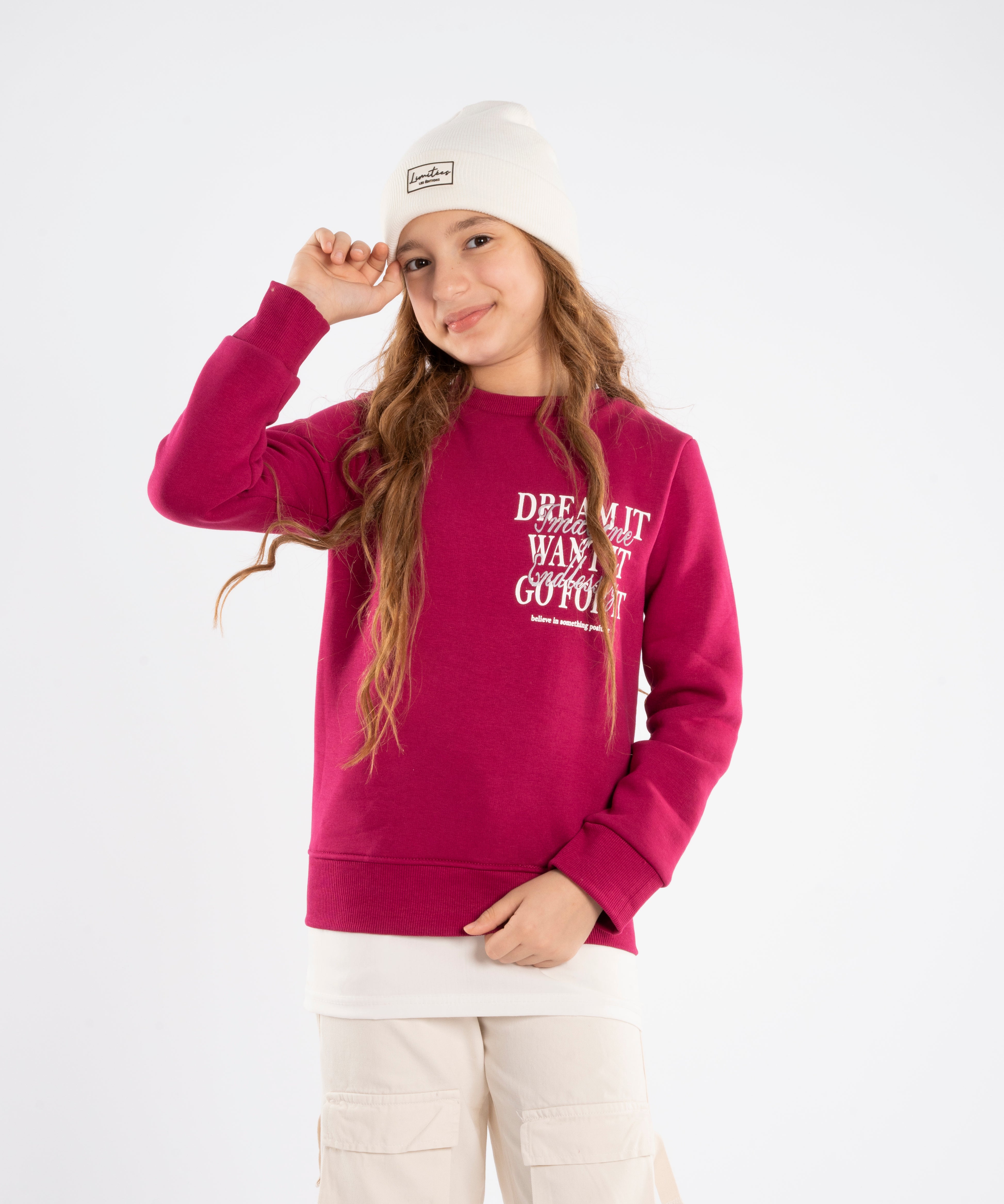 Sweatshirt - Girls - Printed