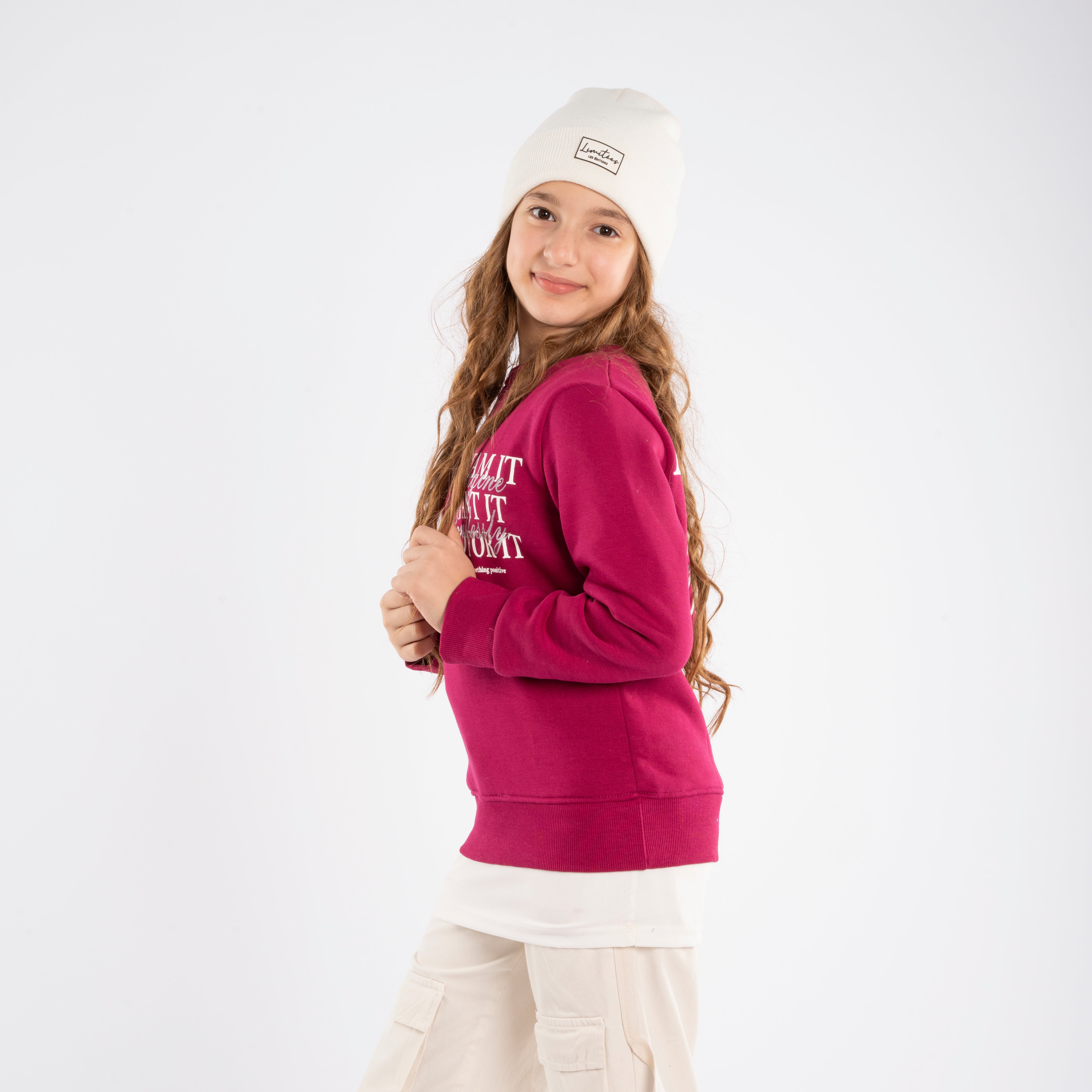 Sweatshirt - Girls - Printed