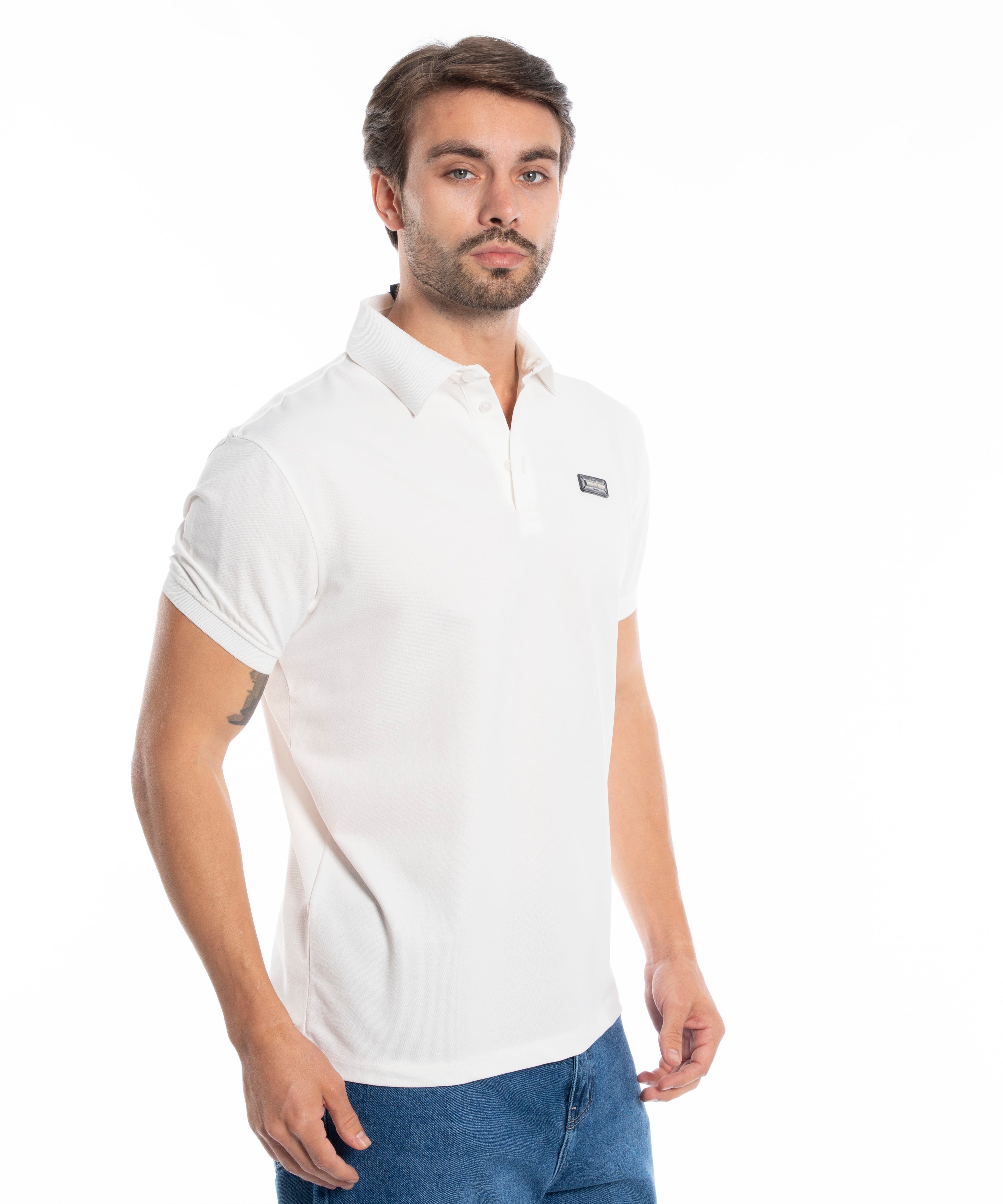 Polo T-shirt - Men - Plain