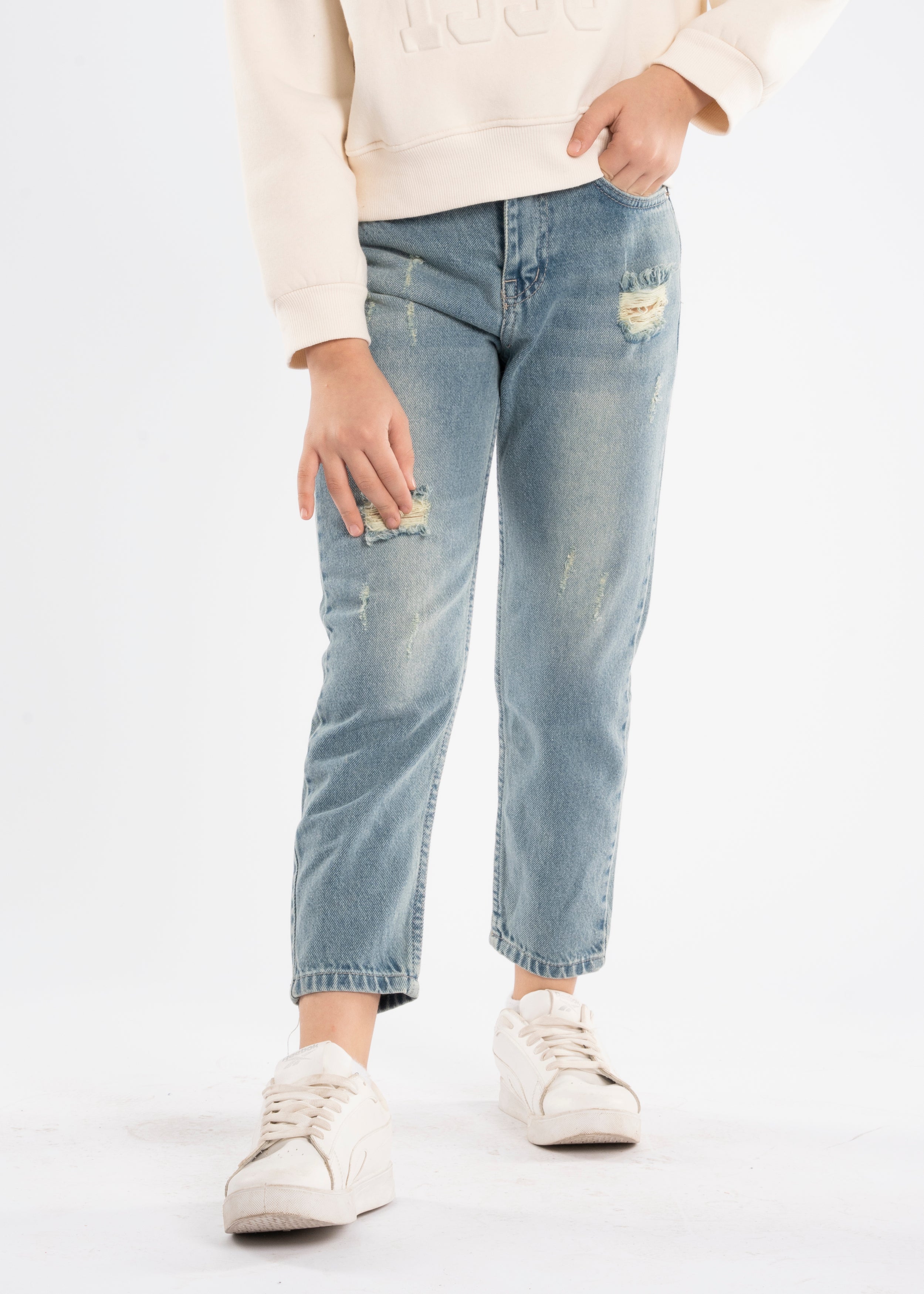 Pants - Girls - Denim