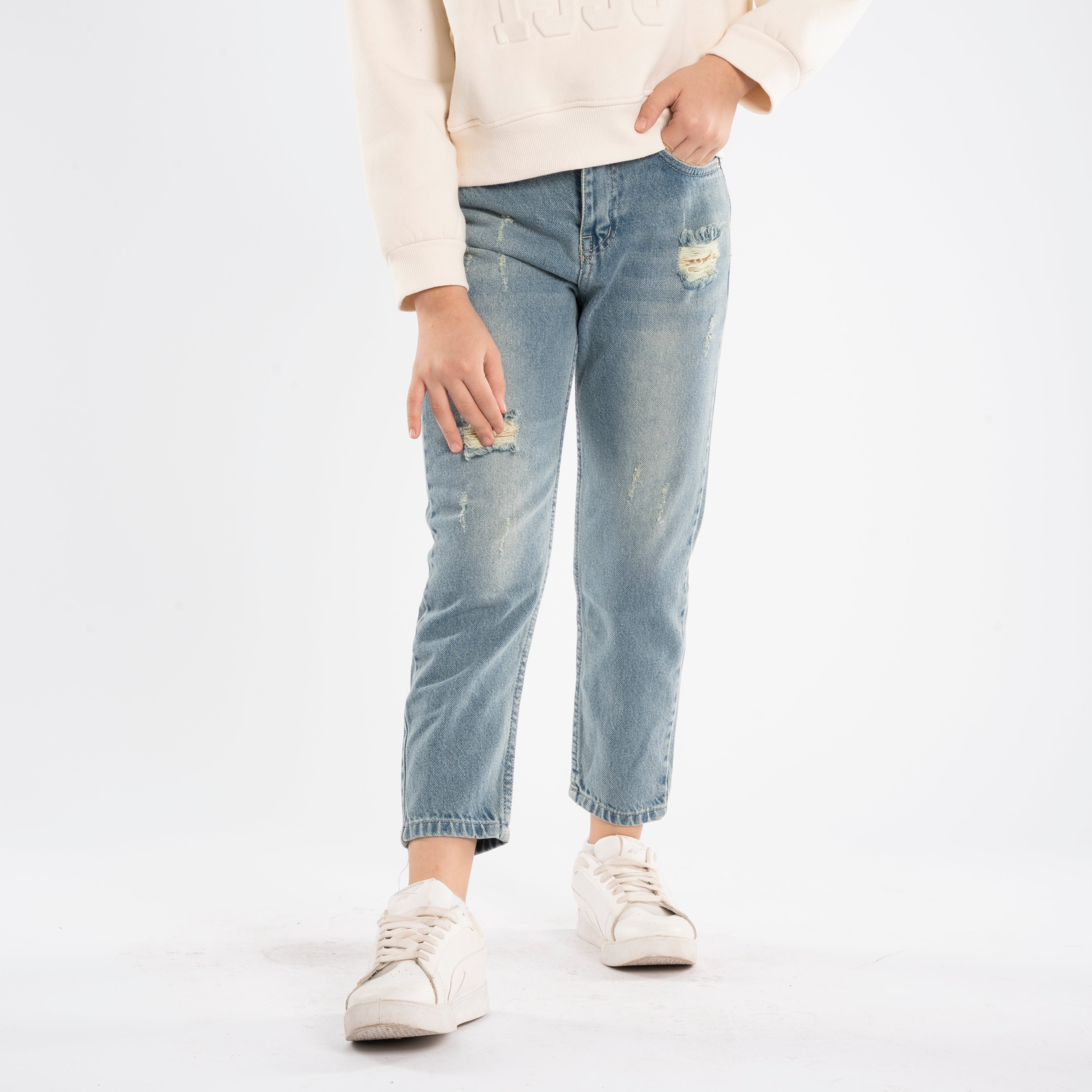 Pants - Girls - Denim