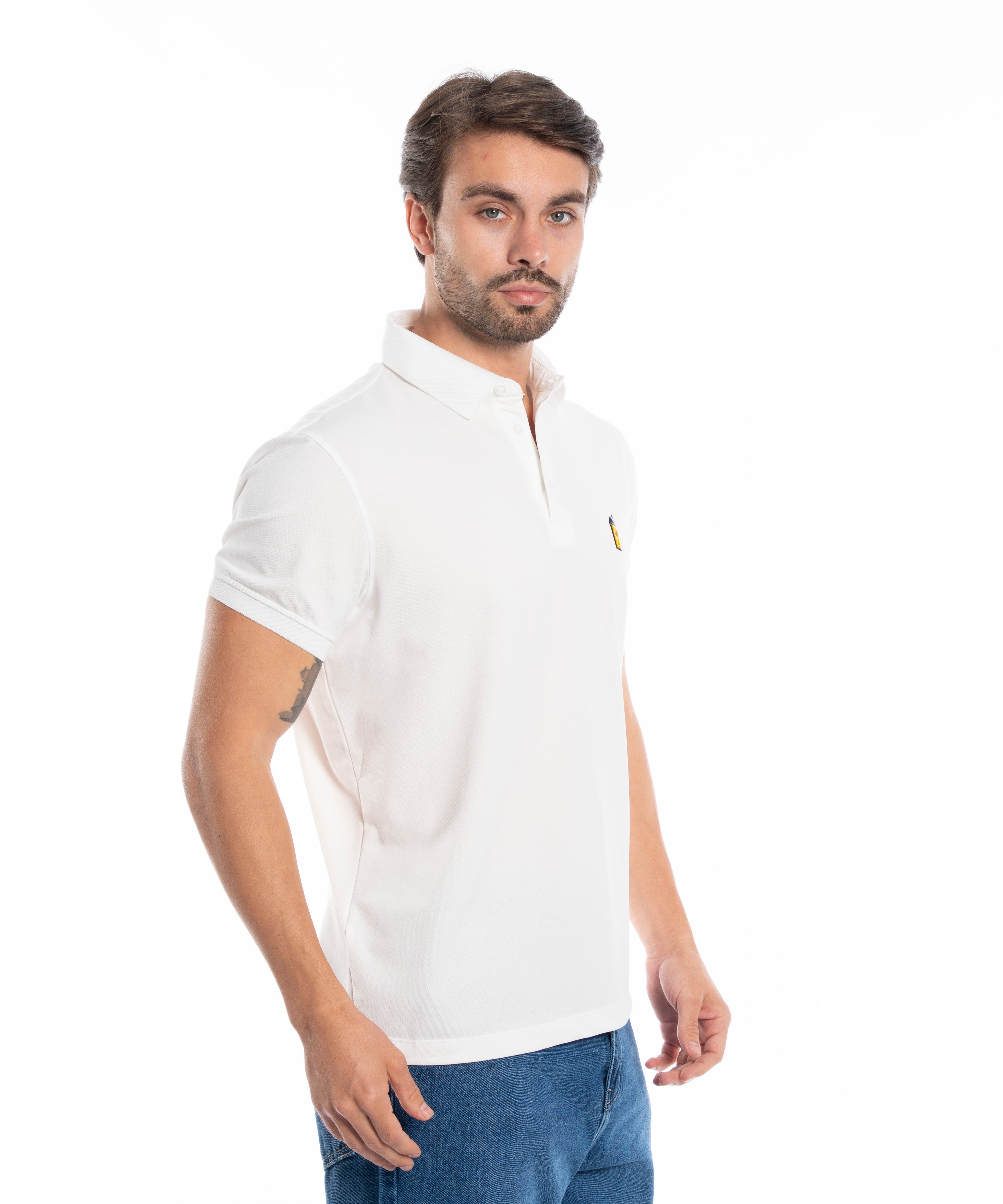 Polo T-shirt - Men - Plain