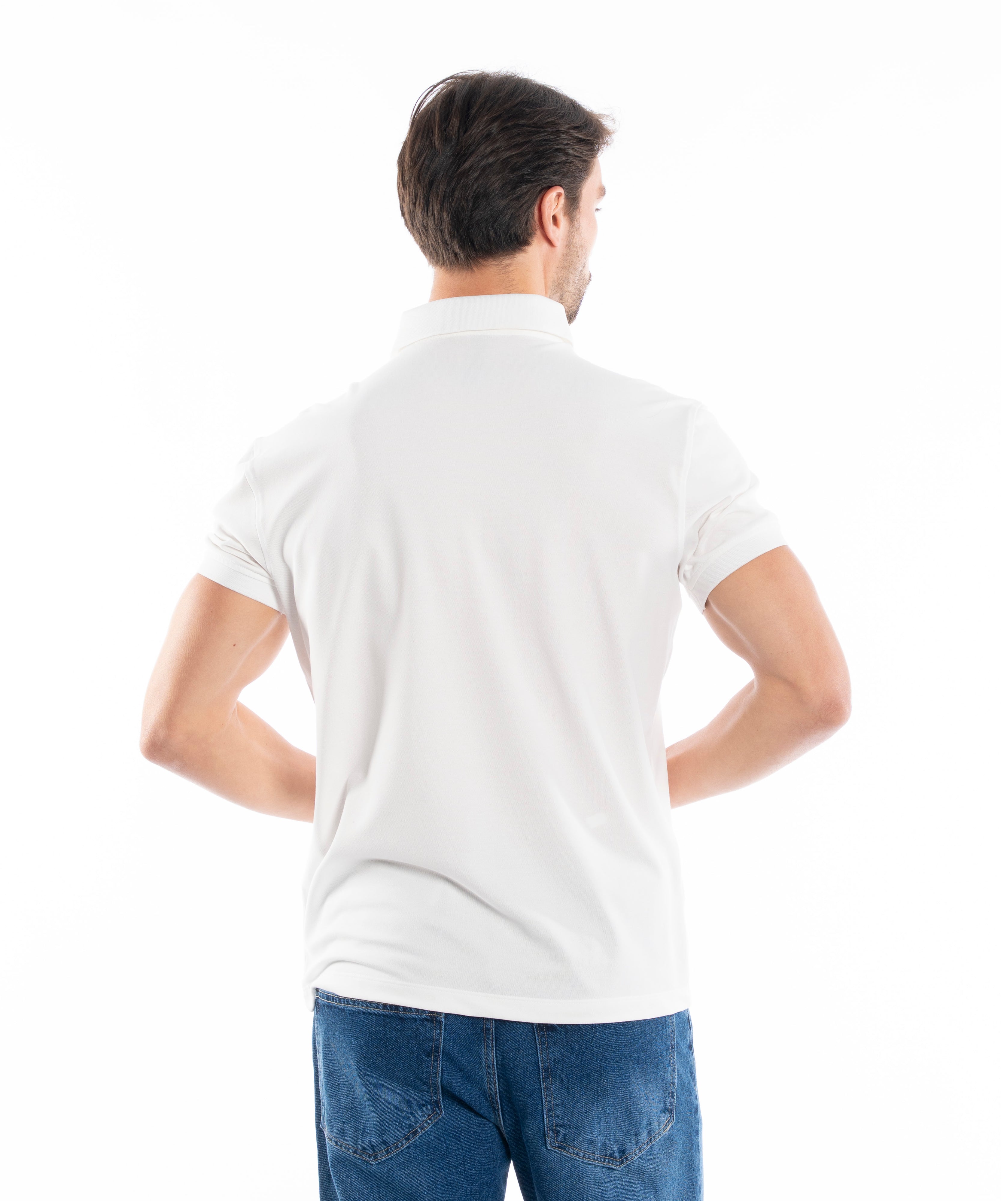 Polo T-shirt - Men - Plain