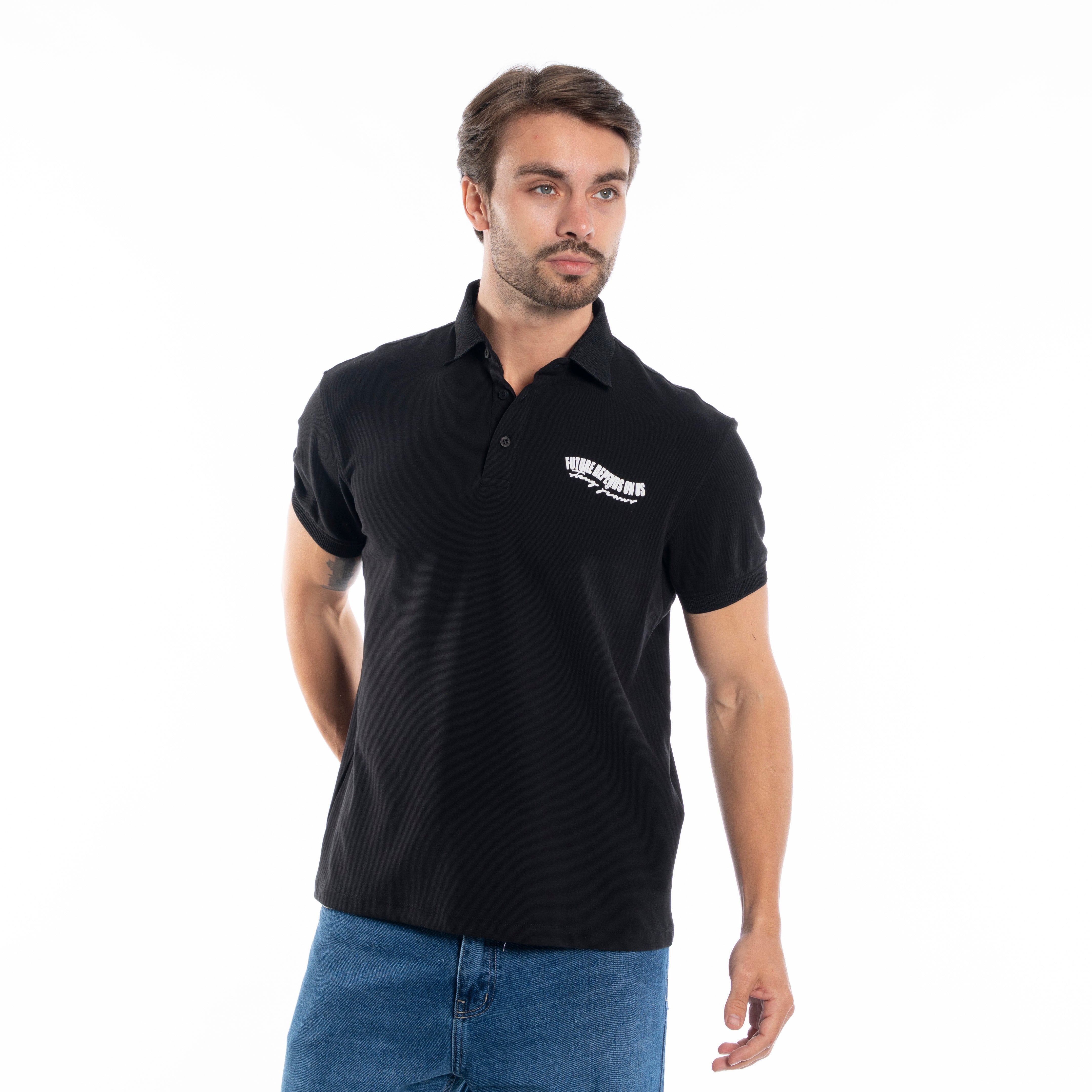 Polo T-shirt - Men - Plain