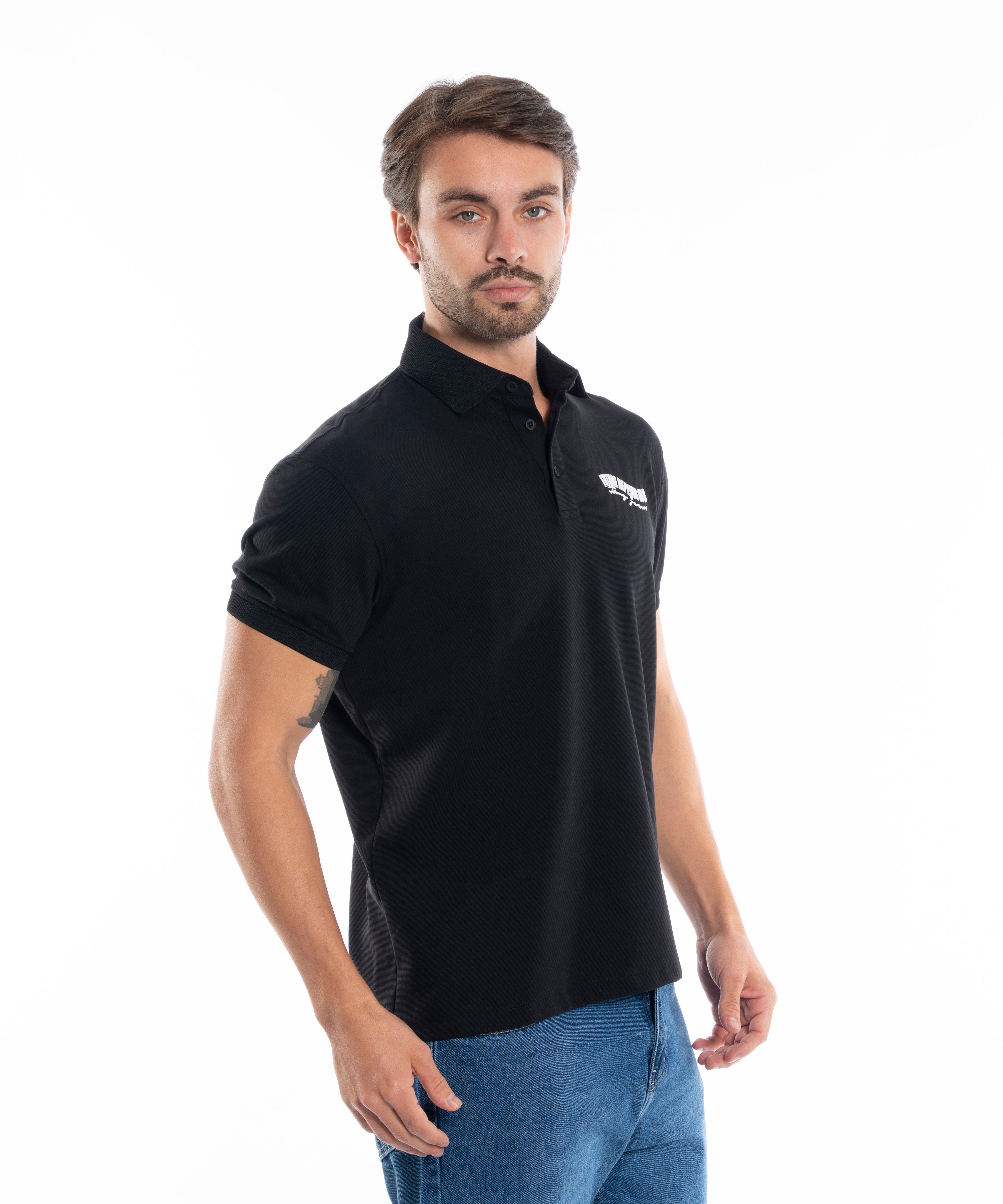 Polo T-shirt - Men - Plain