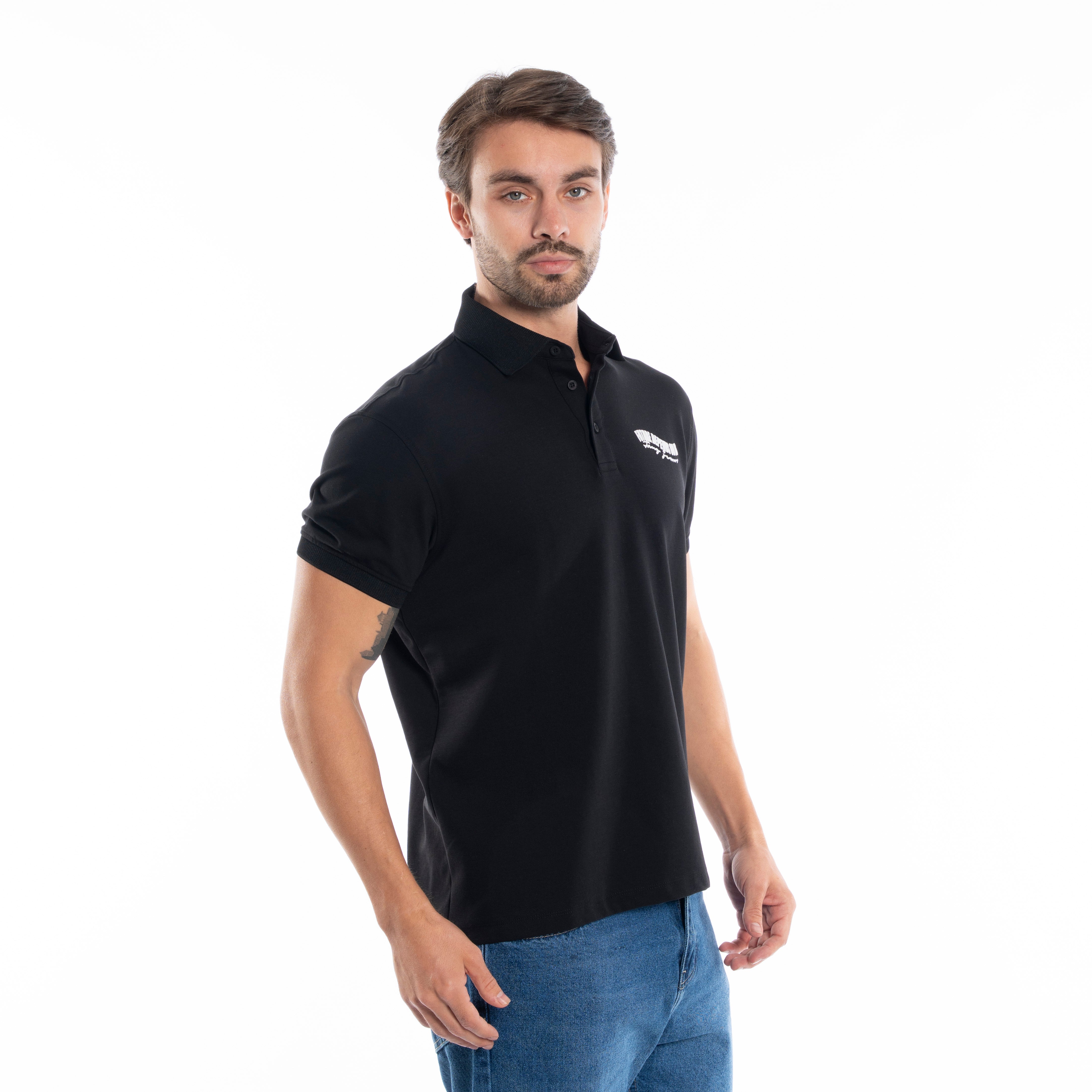 Polo T-shirt - Men - Plain