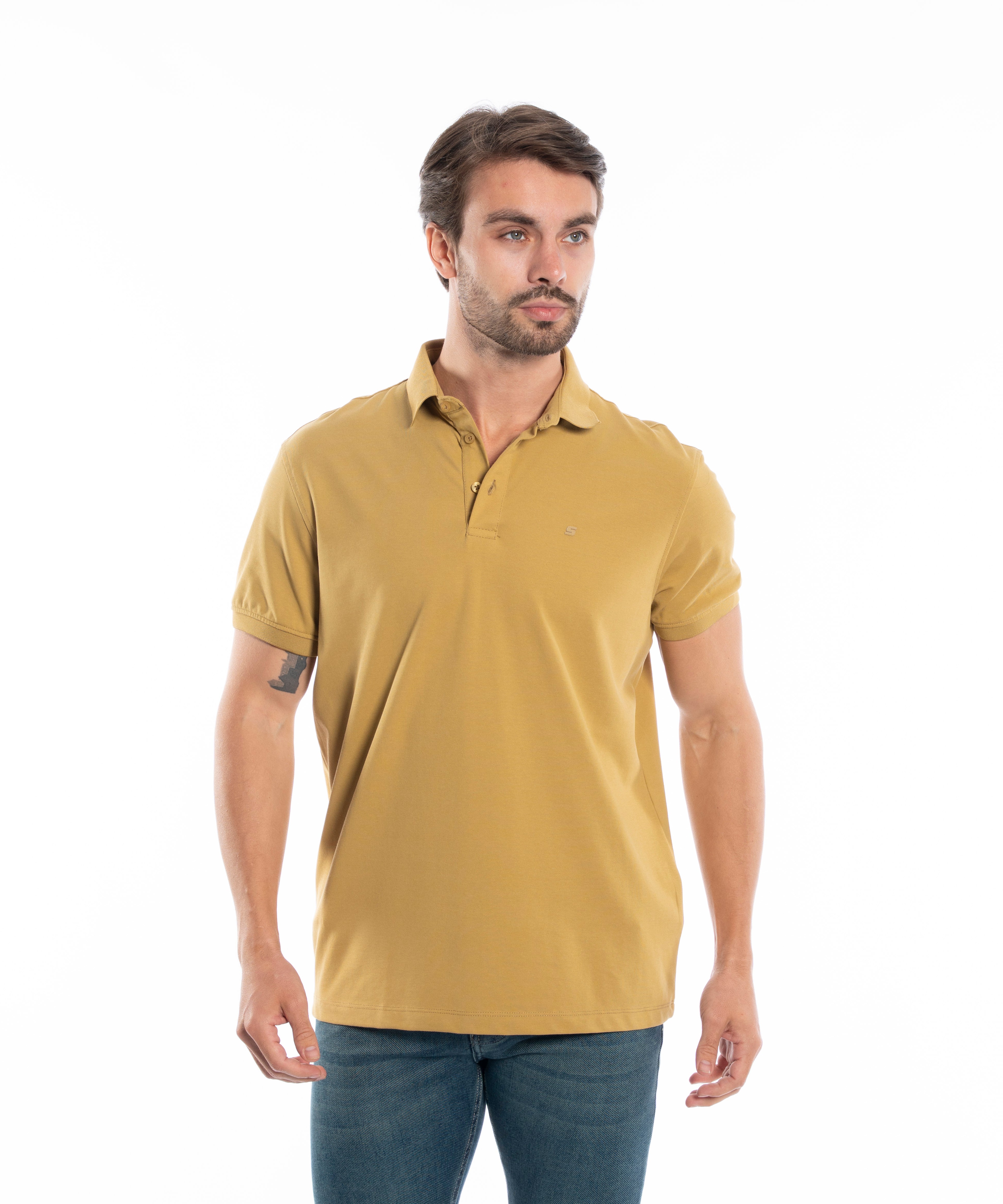 Polo T-shirt - Men - Plain