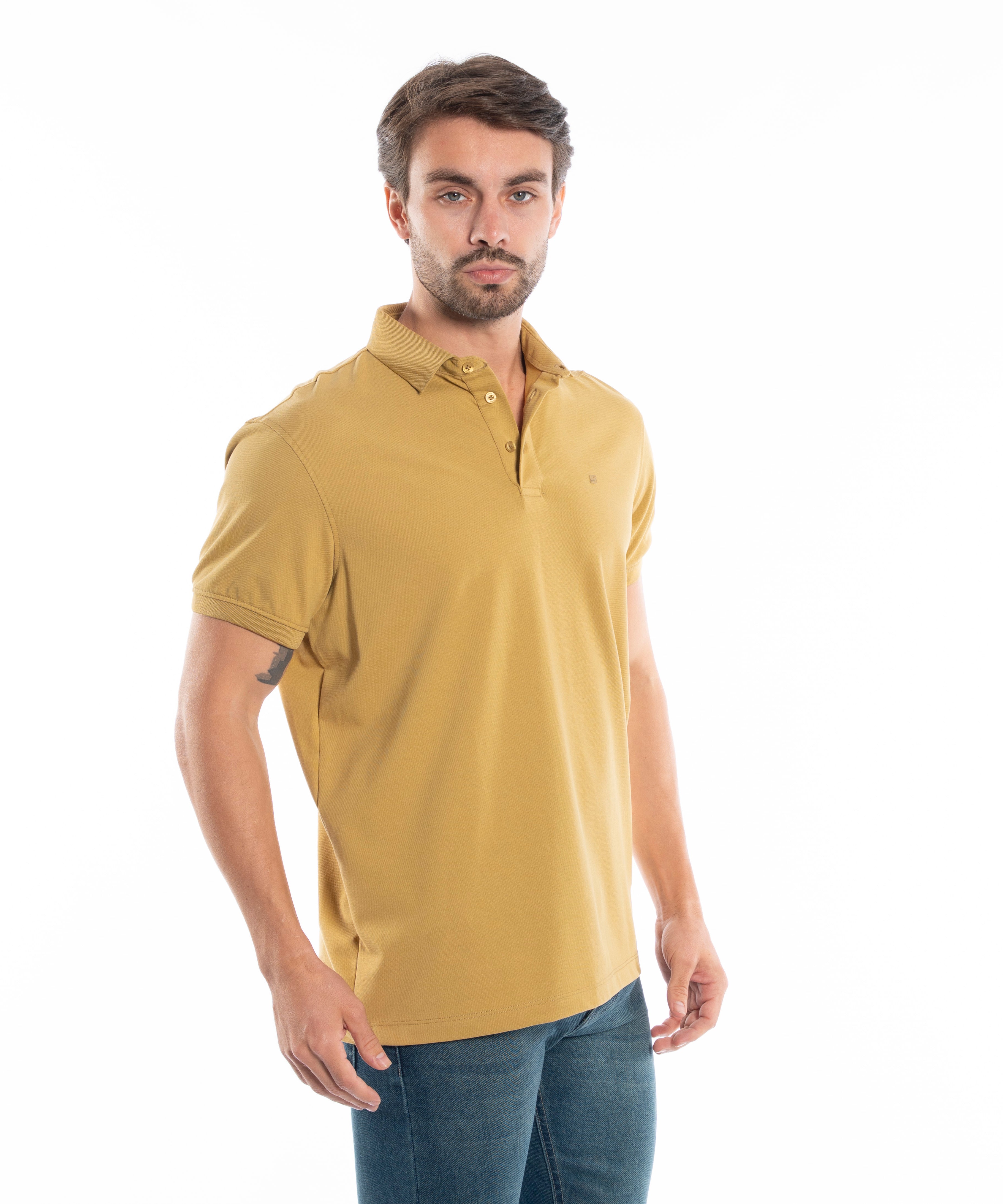 Polo T-shirt - Men - Plain