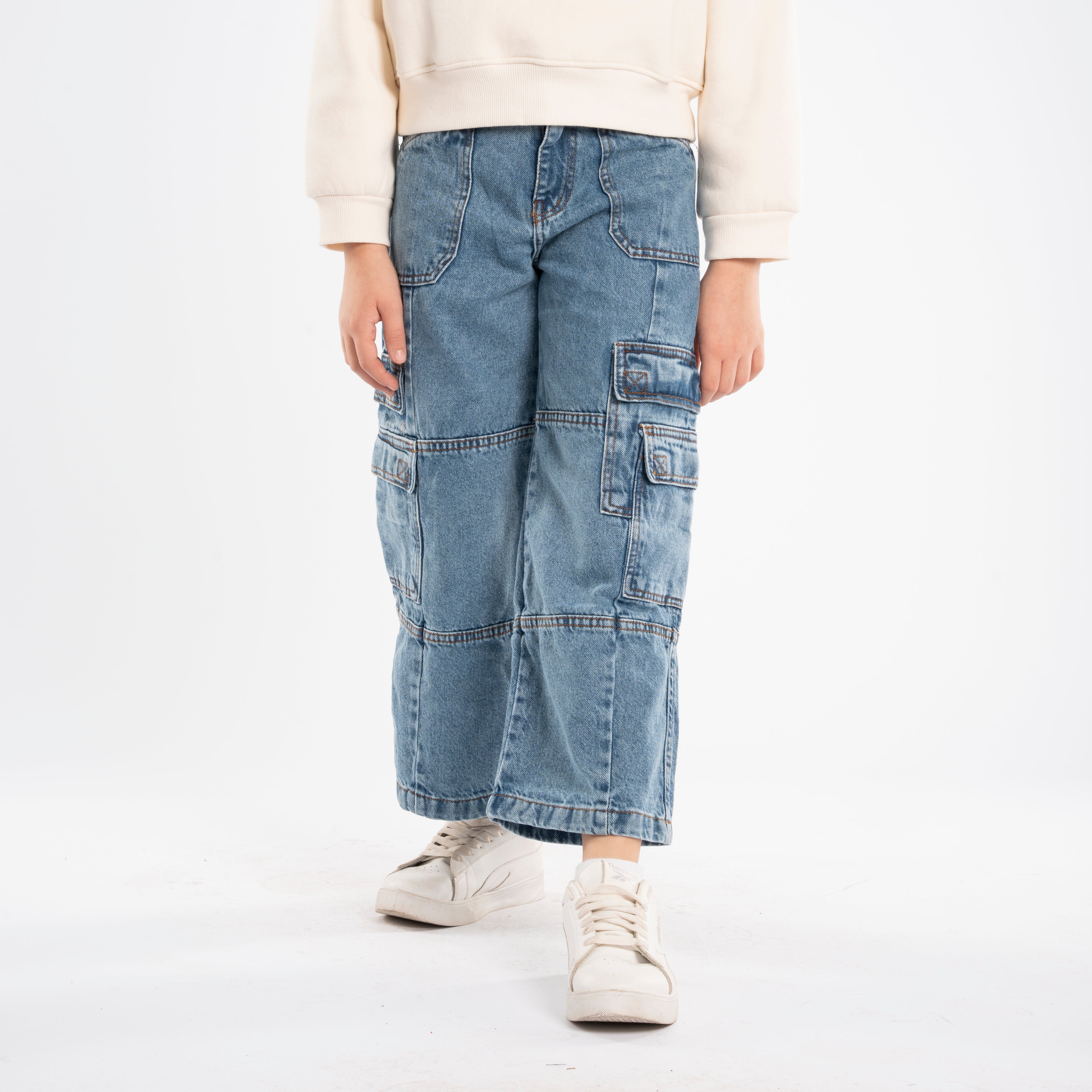 Pants - Girls - Denim