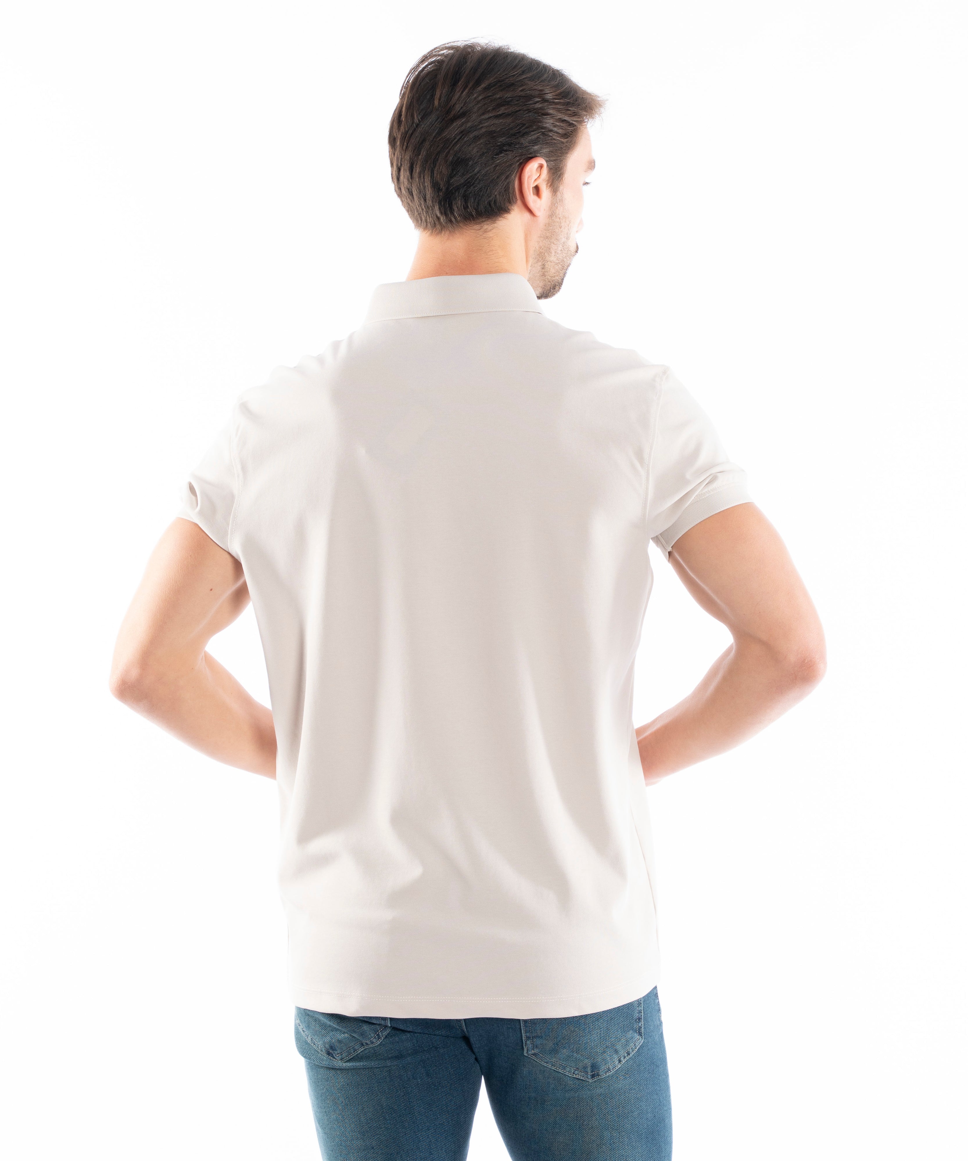 Polo T-shirt - Men - Plain