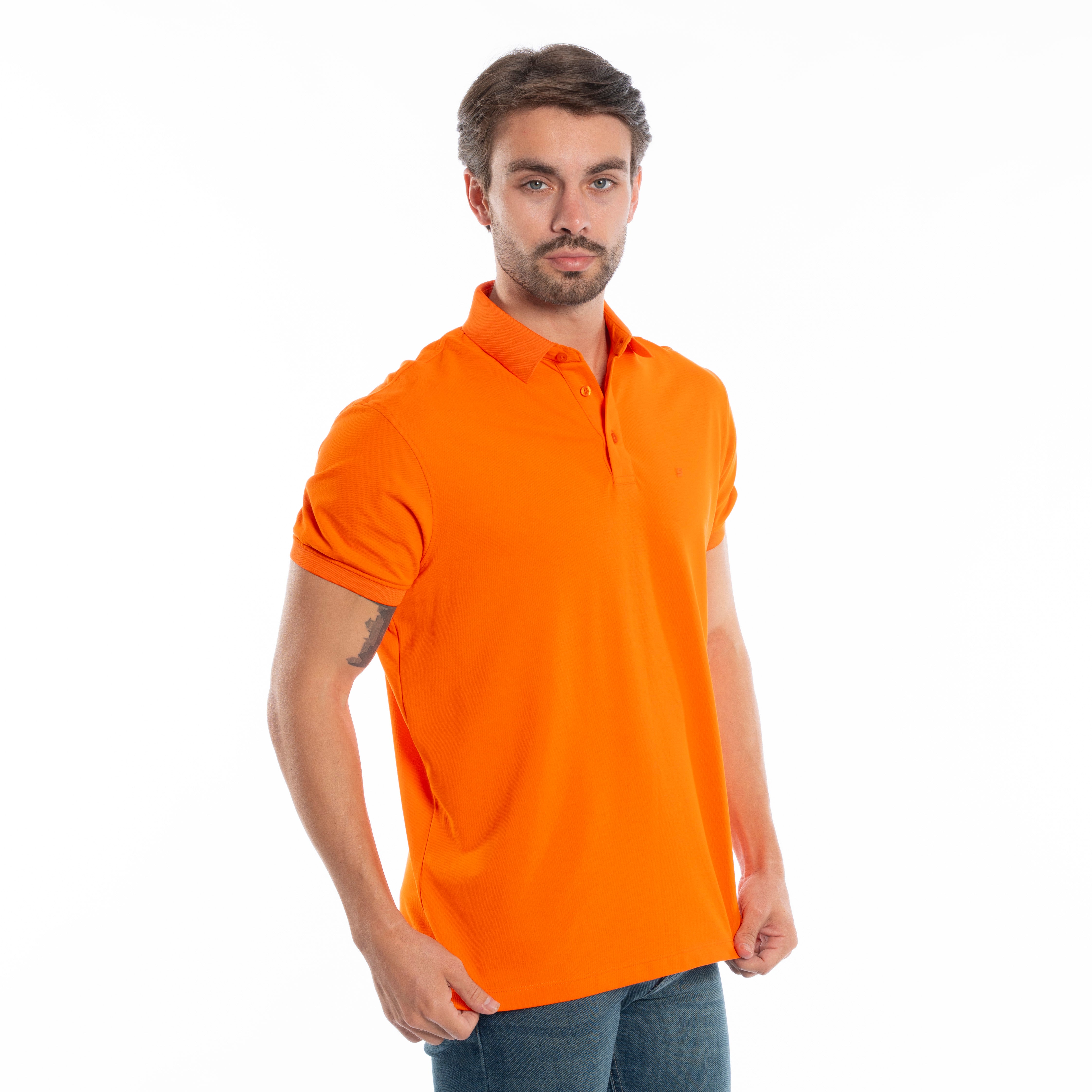Polo T-shirt - Men - Plain