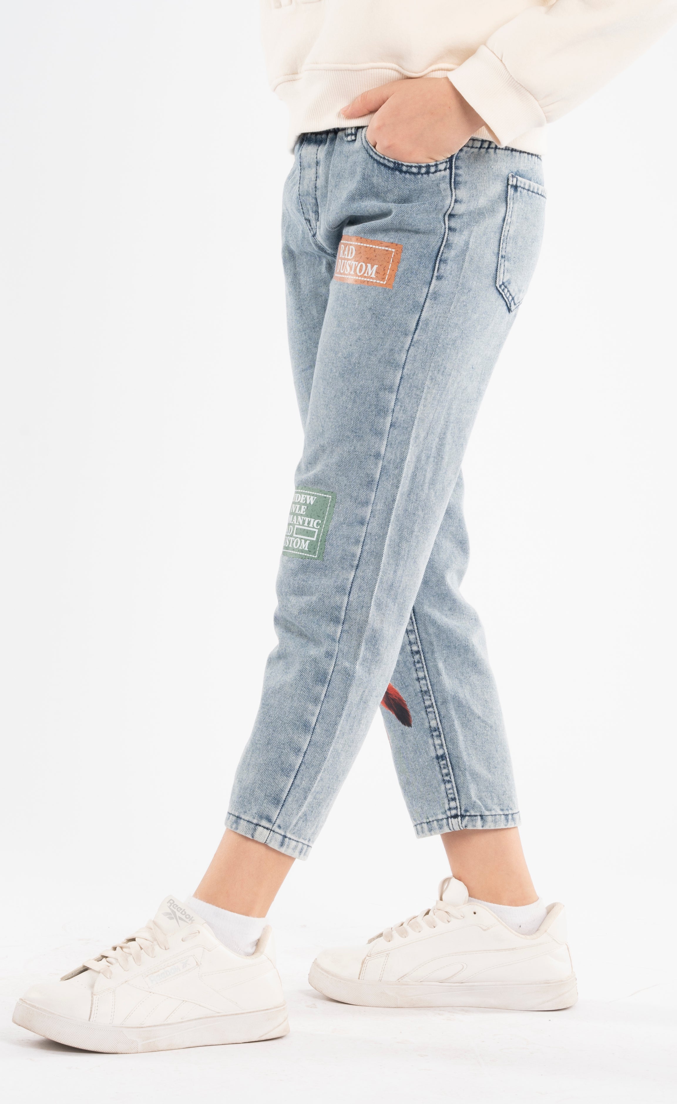 Girls' Jeans - Light Blue – view 2