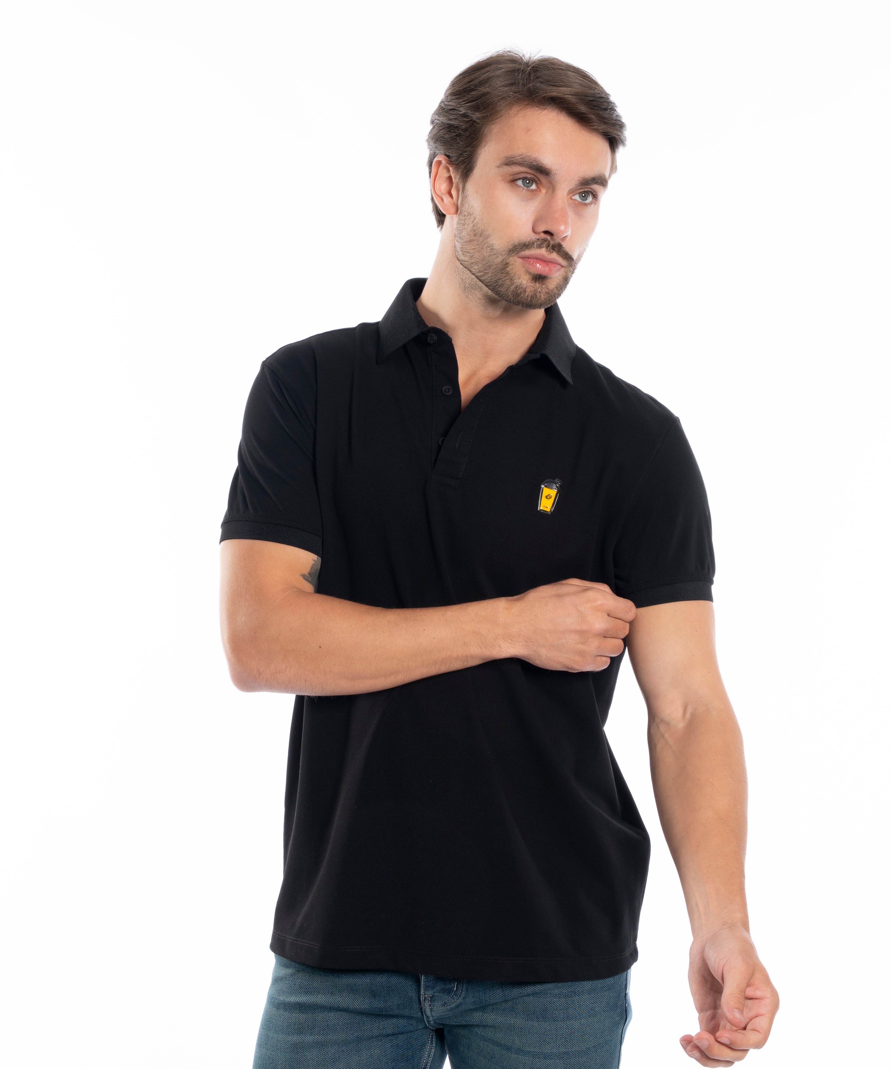 Polo T-shirt - Men - Plain