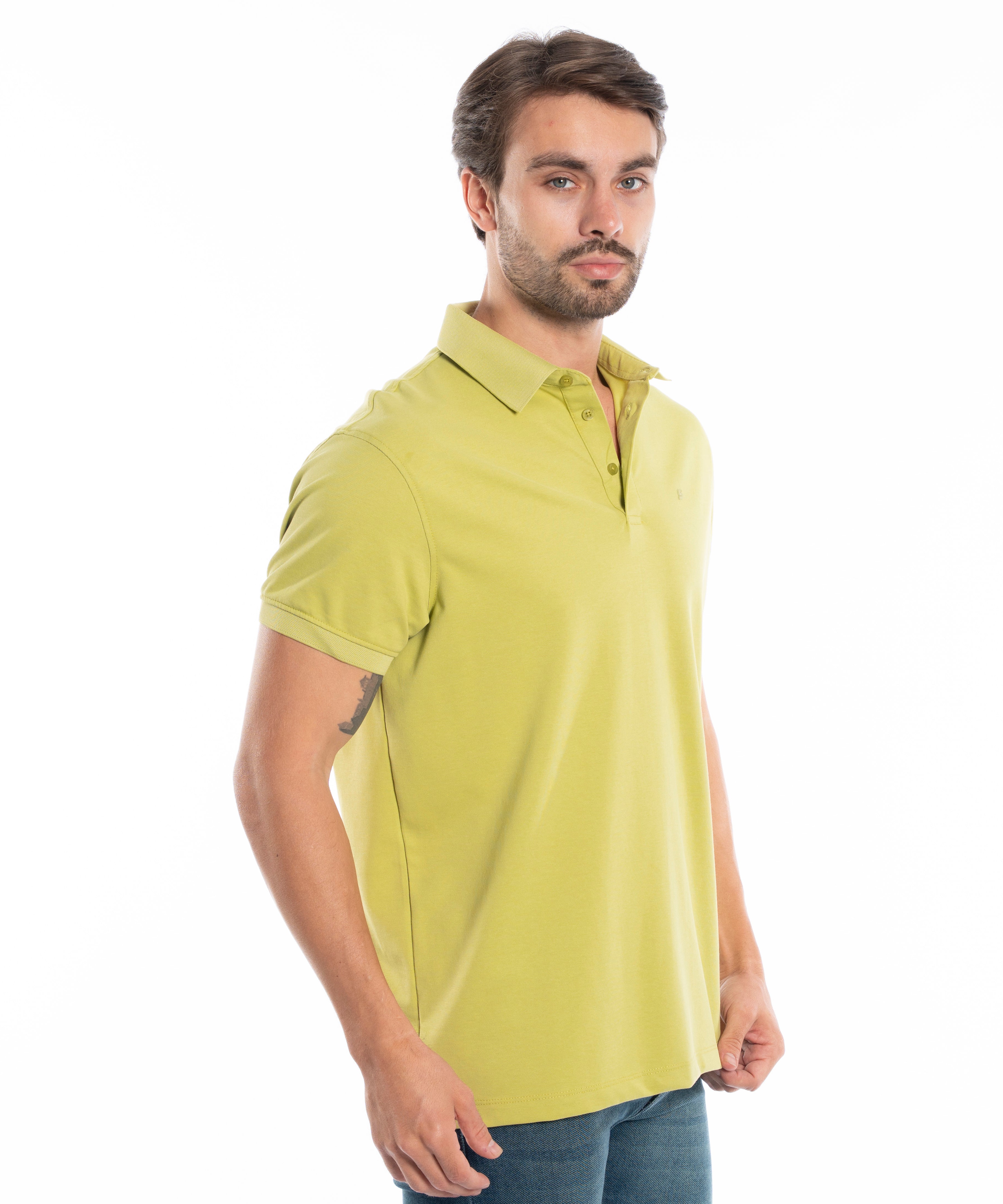 Polo T-shirt - Men - Plain