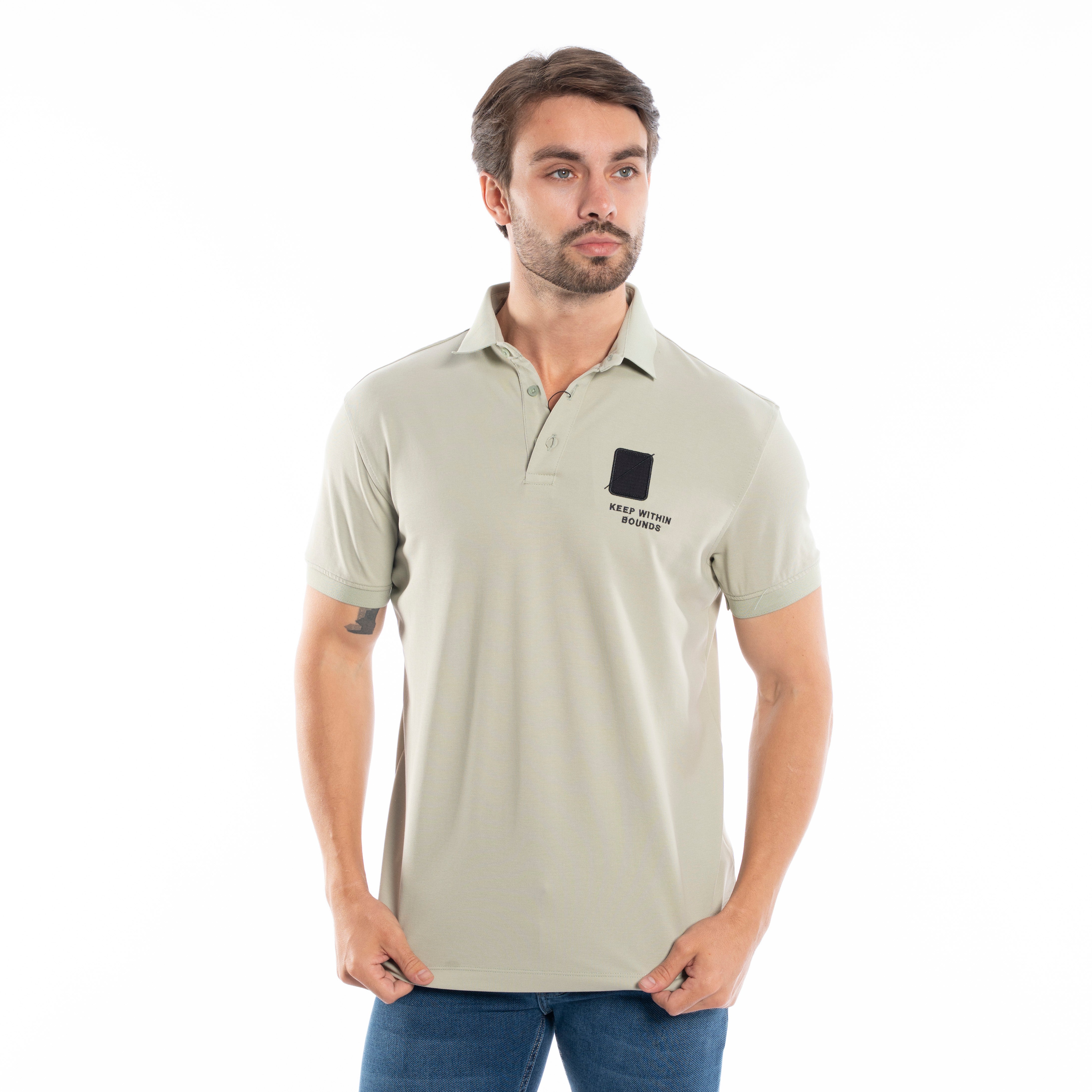 Polo T-shirt - Men - Plain