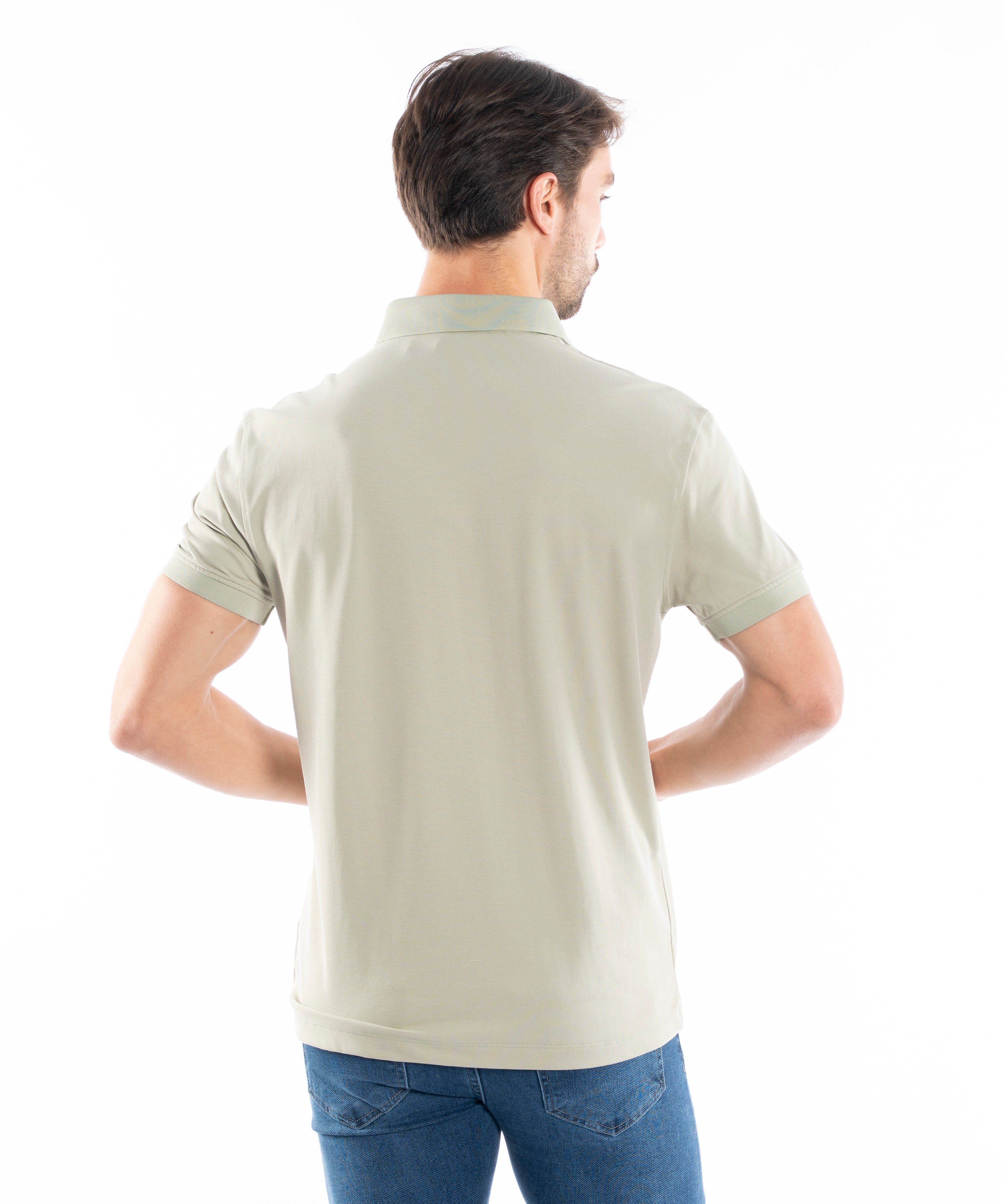 Polo T-shirt - Men - Plain