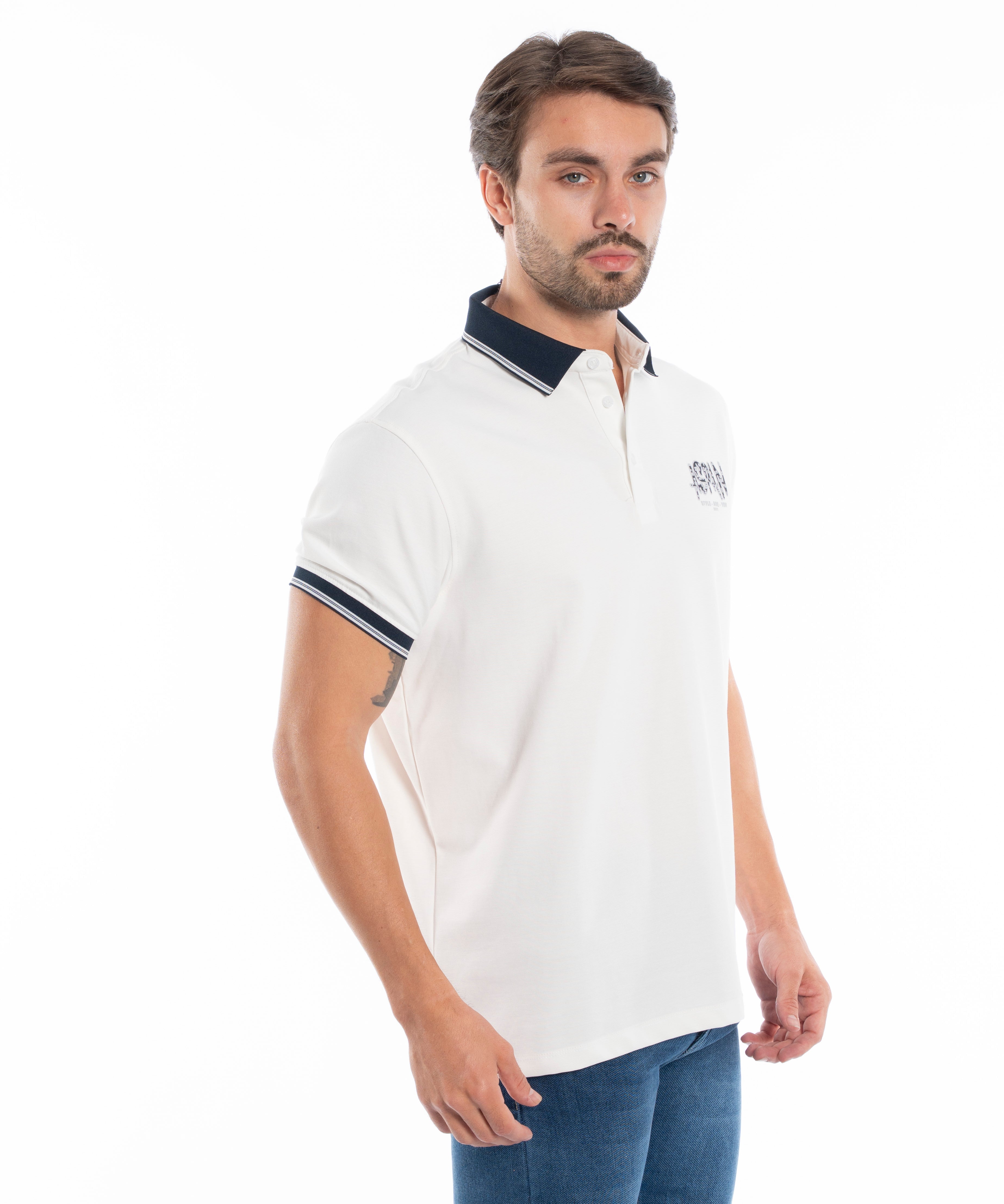 Polo T-shirt - Men - Printed