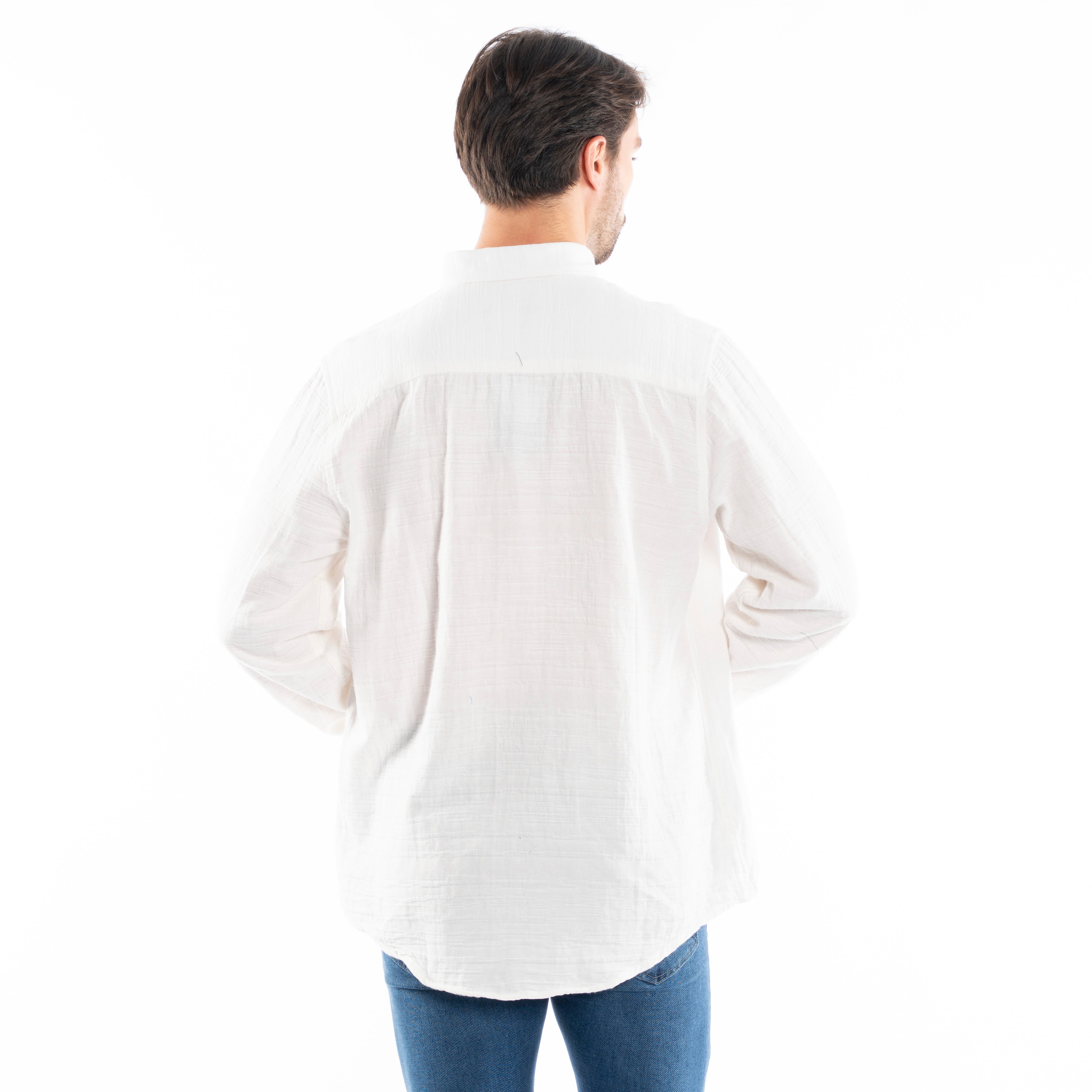 Long Sleeve Shirt - Men - Plain