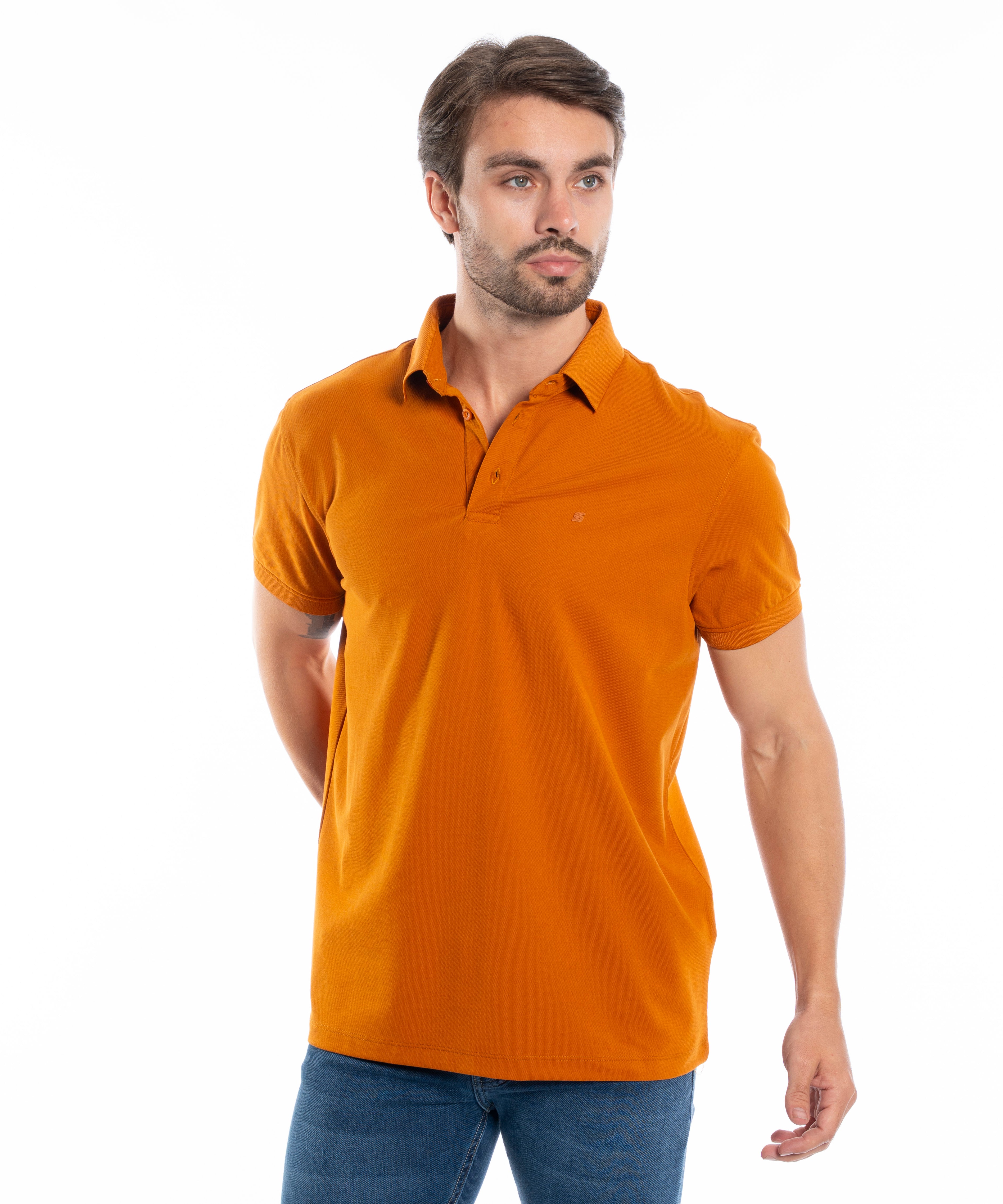 Polo T-shirt - Men - Plain