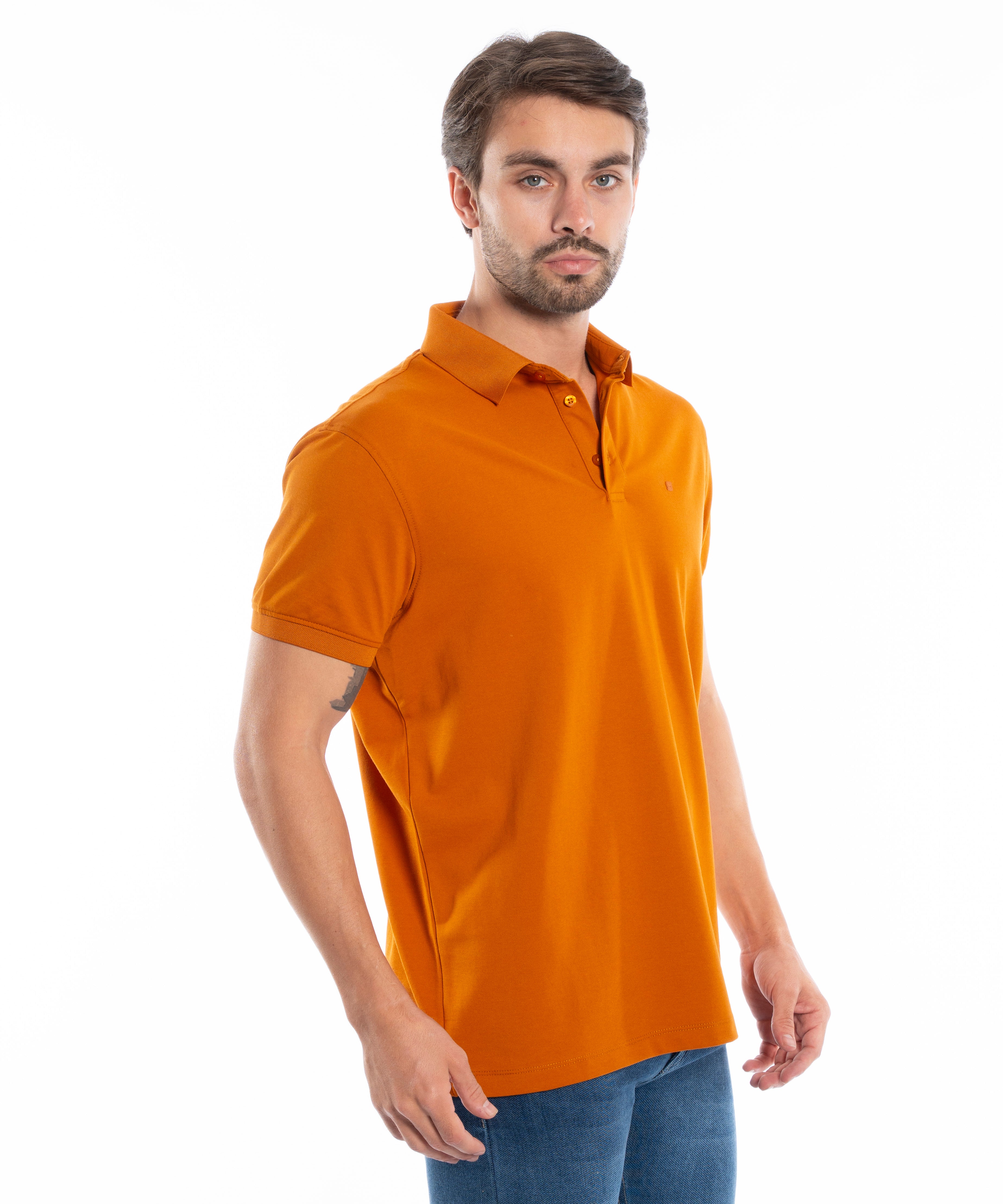 Polo T-shirt - Men - Plain
