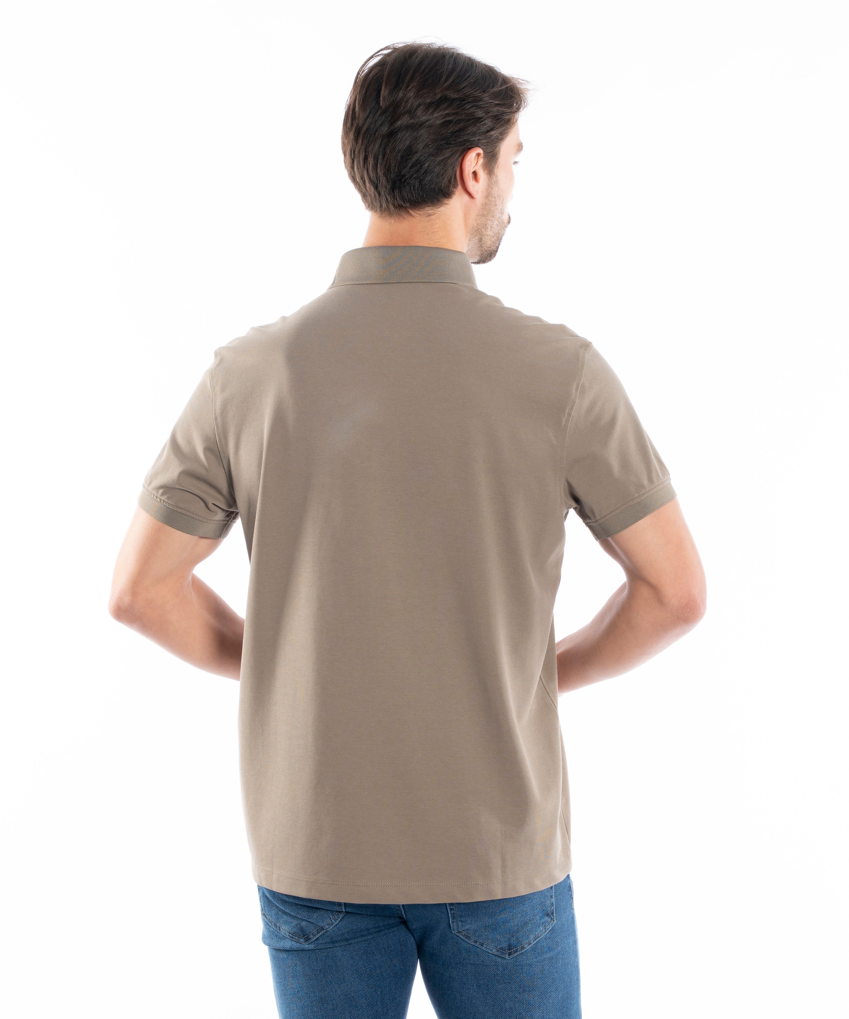 Polo T-shirt - Men - Plain
