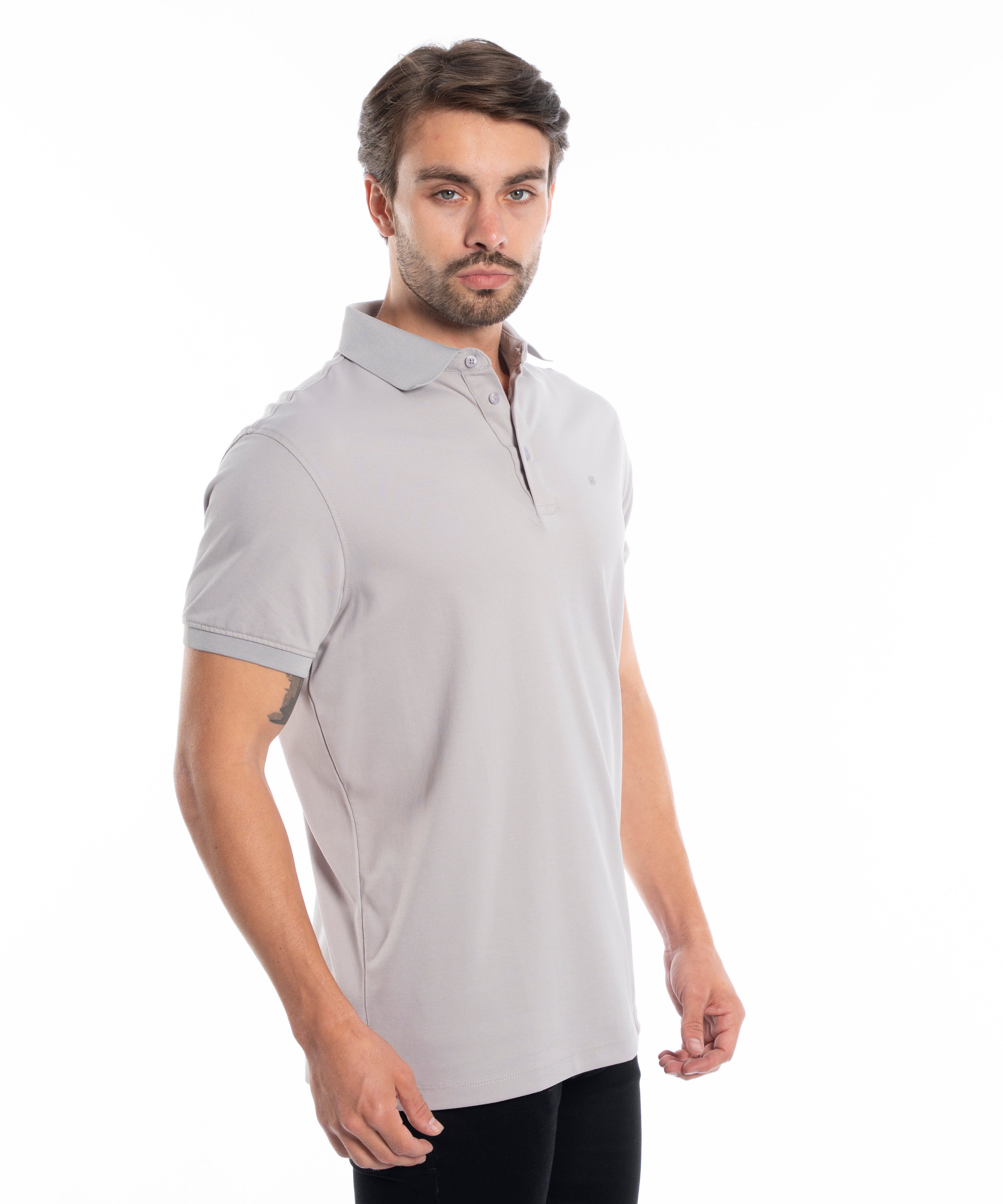 Polo T-shirt - Men - Plain