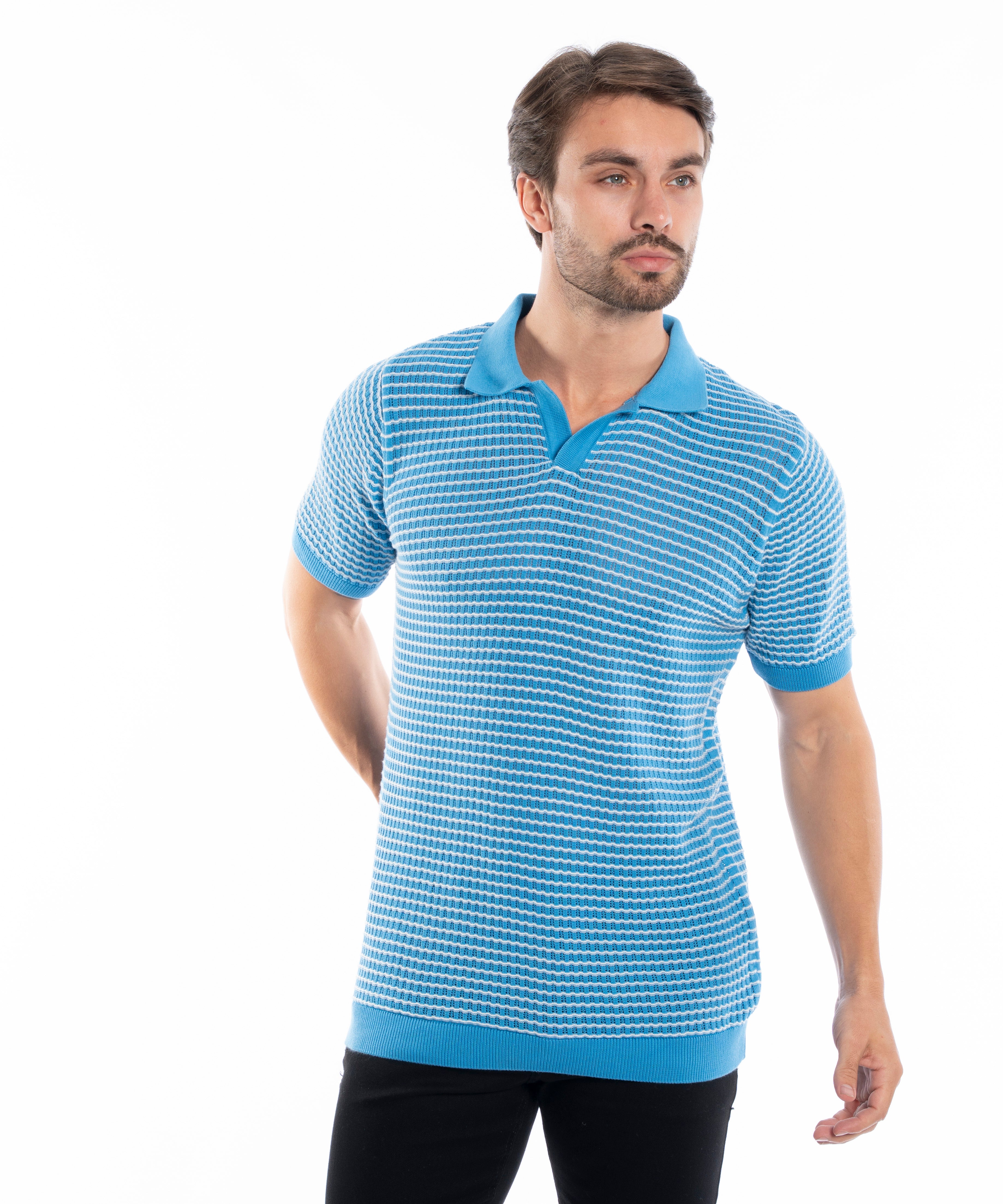 Polo T-shirt - Men - Striped