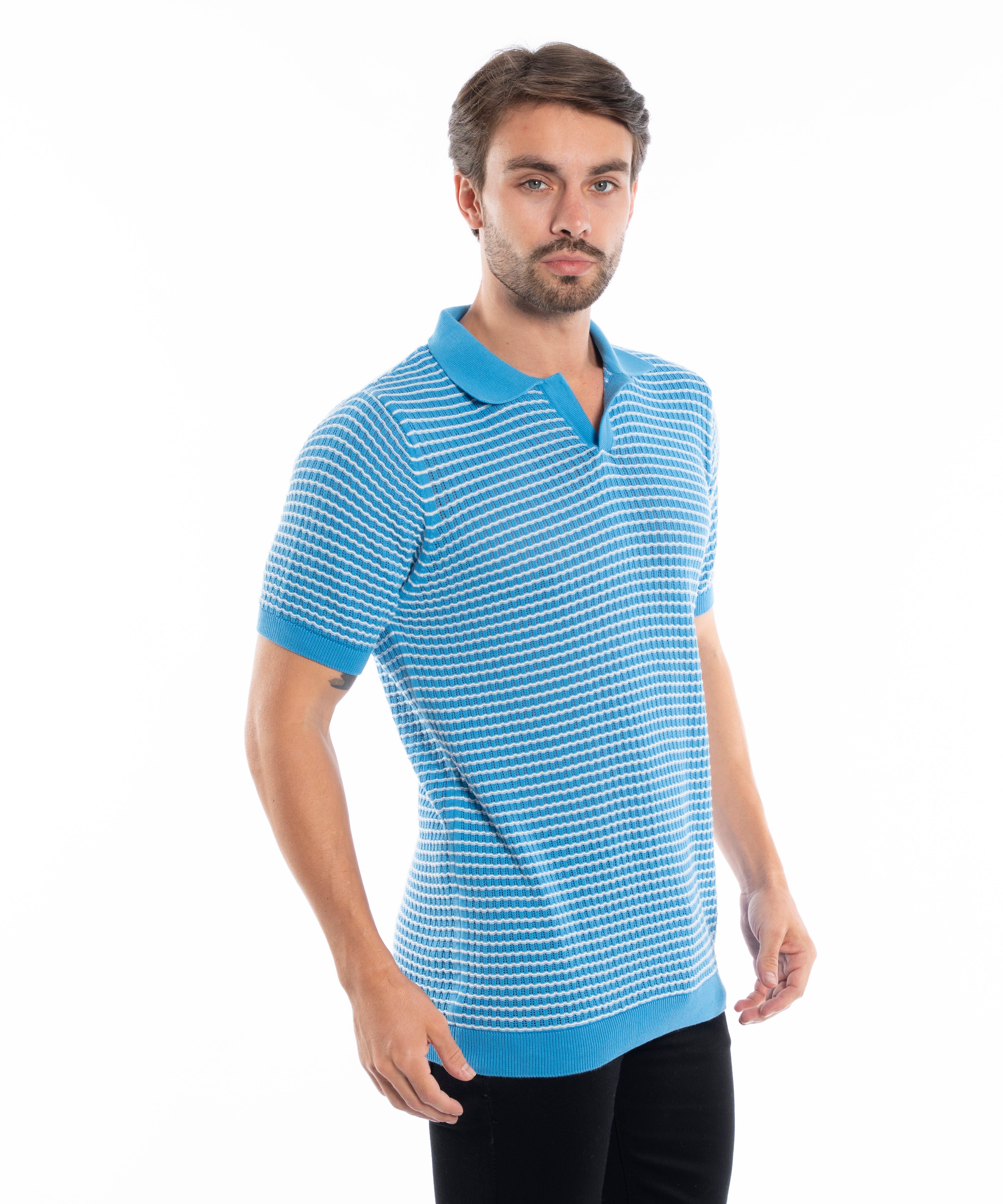 Polo T-shirt - Men - Striped
