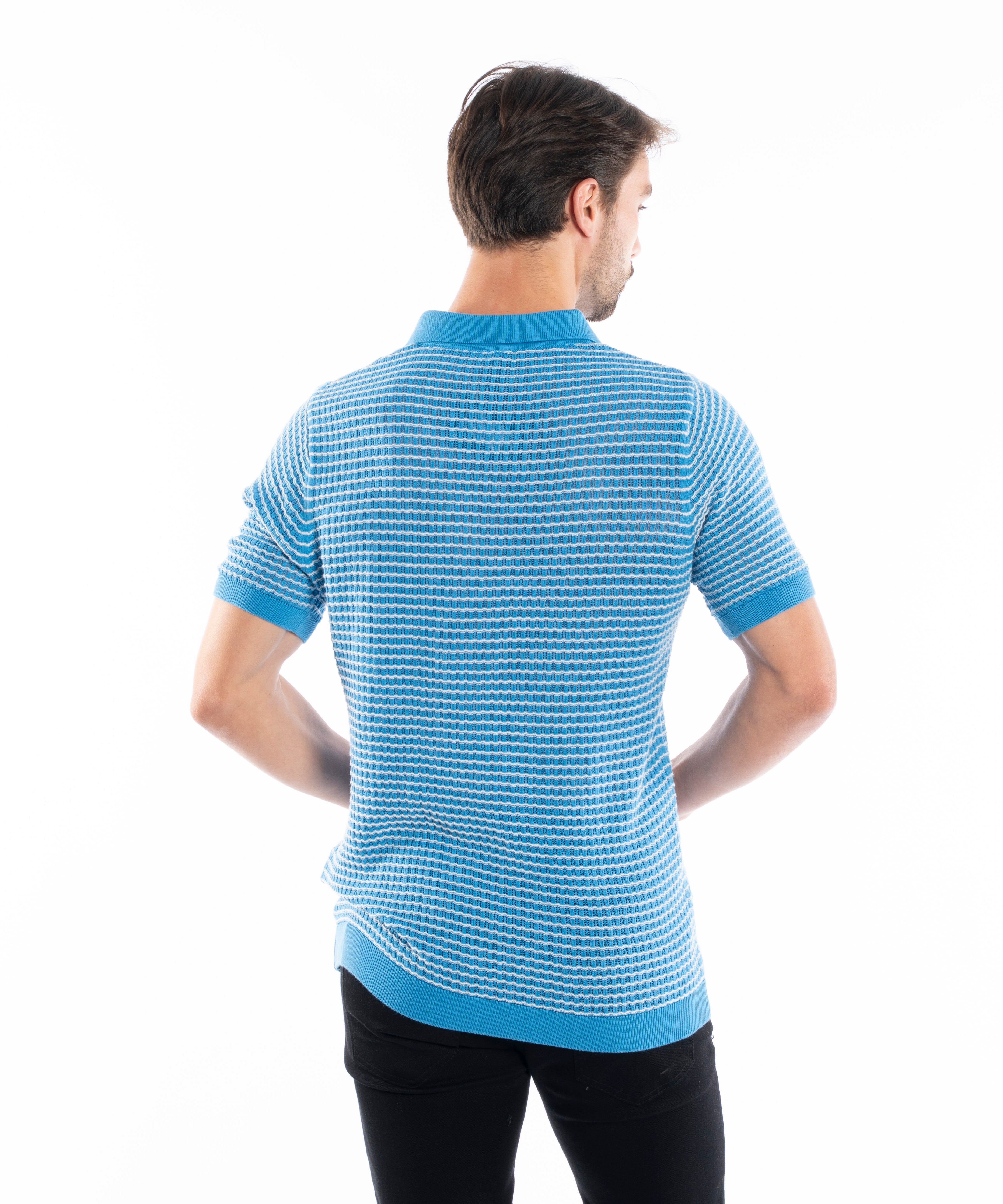 Polo T-shirt - Men - Striped