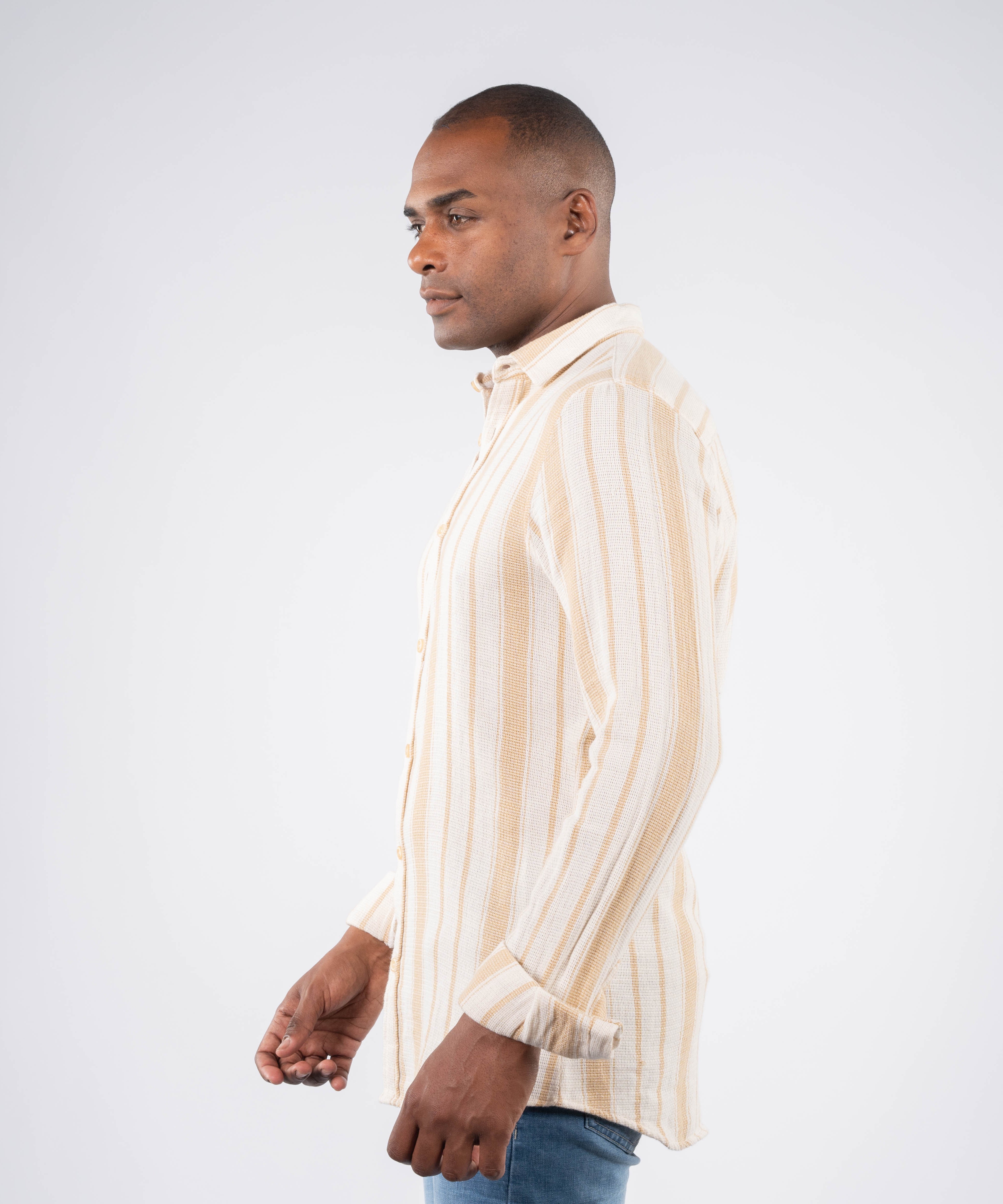 قميص - رجال - كم طويل