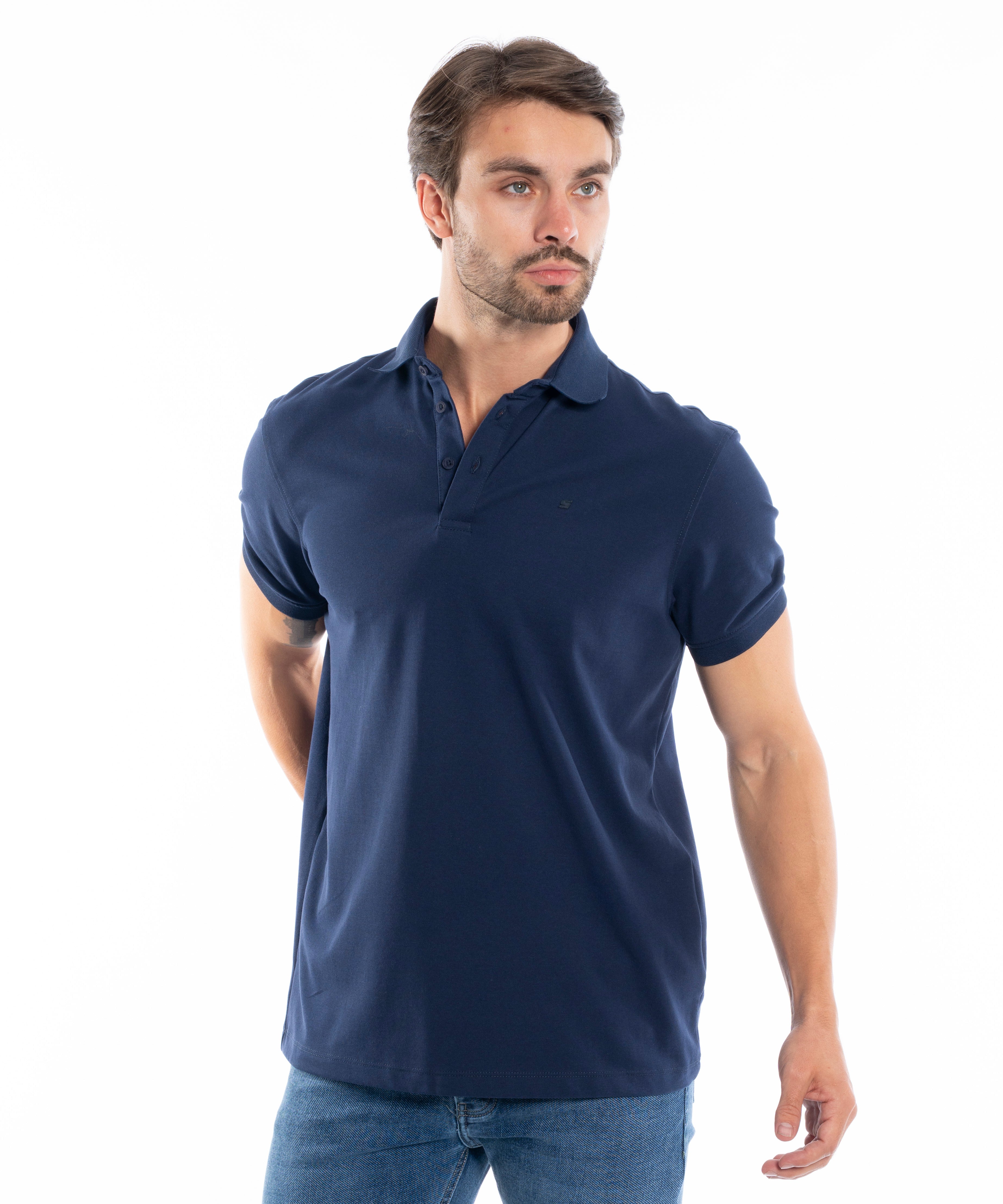 Polo T-shirt - Men - Plain