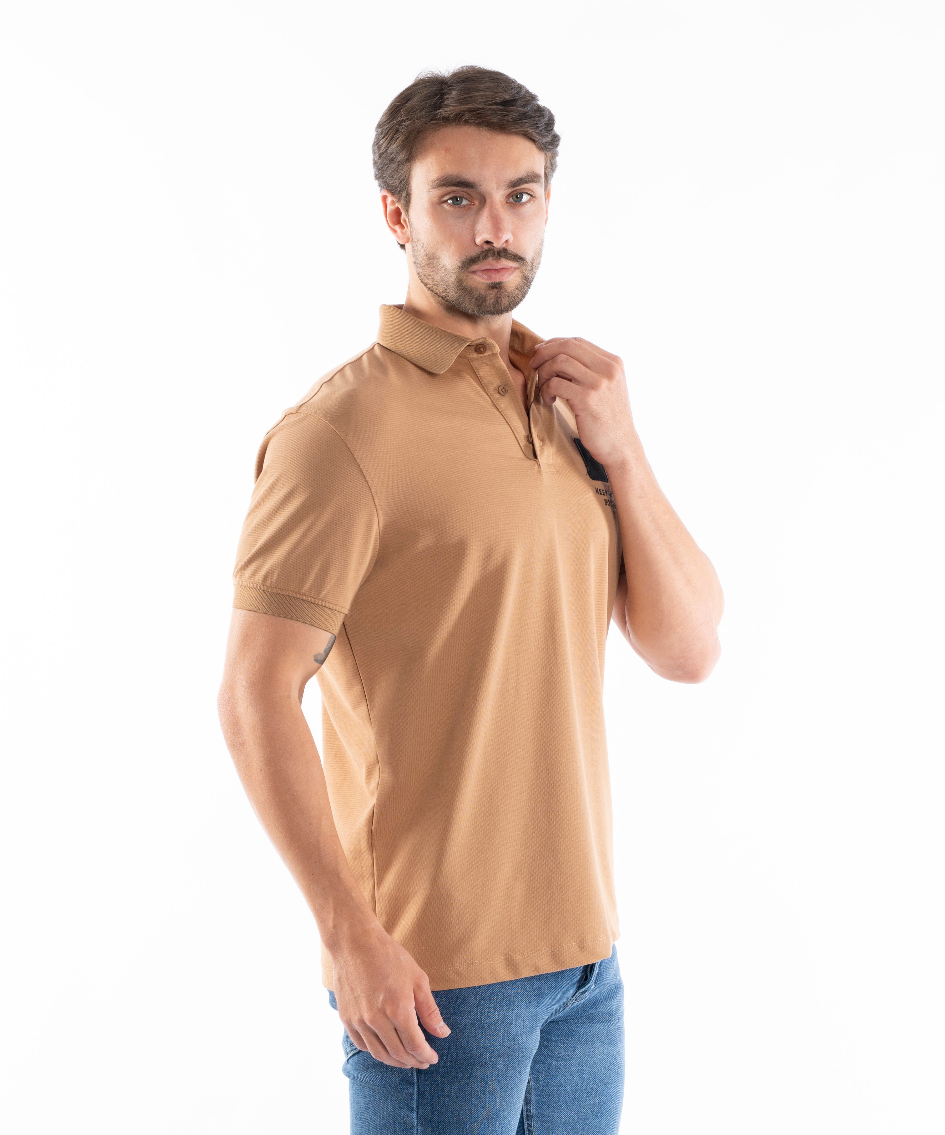 Polo T-shirt - Men - Plain
