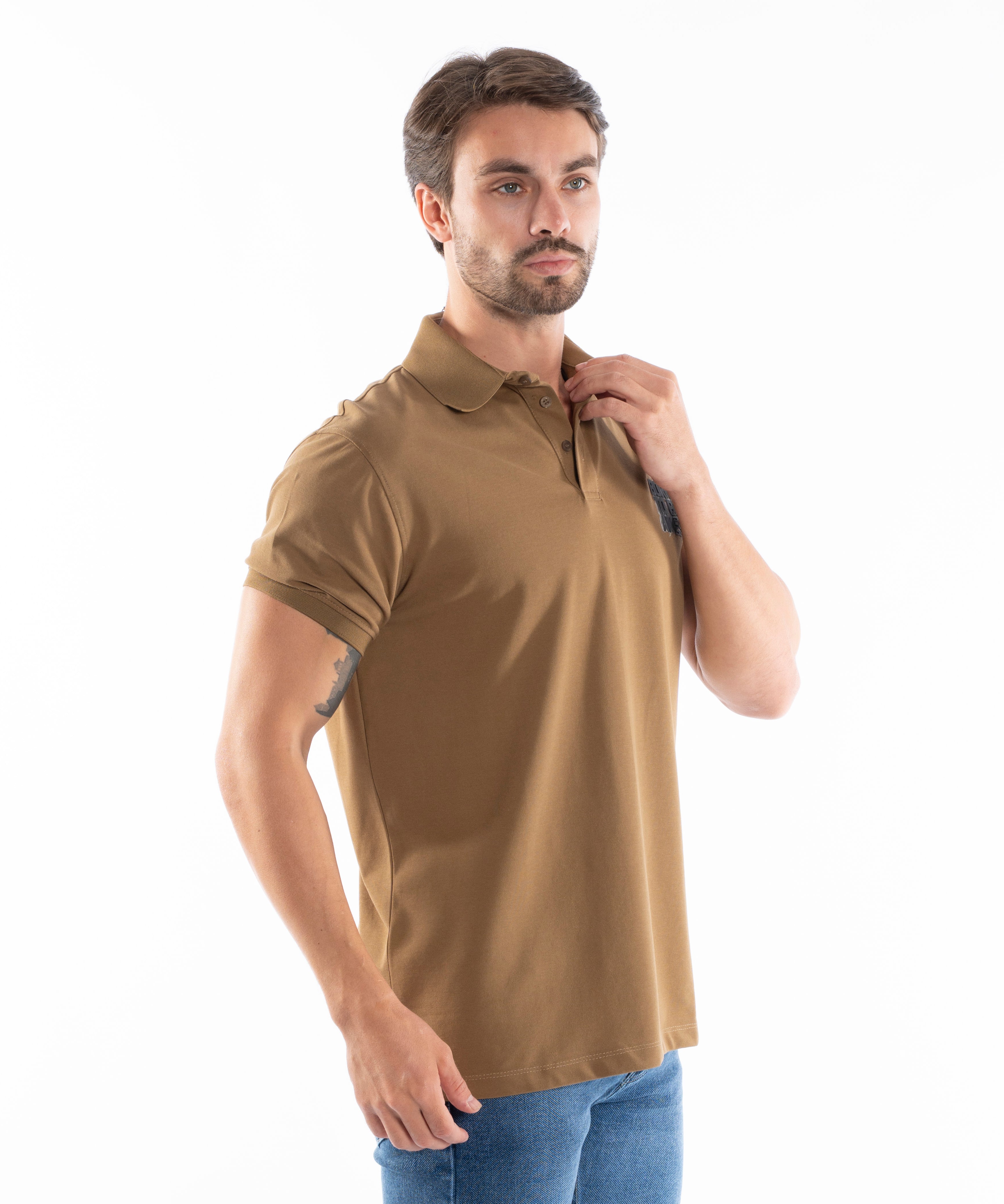Polo T-shirt - Men - Plain