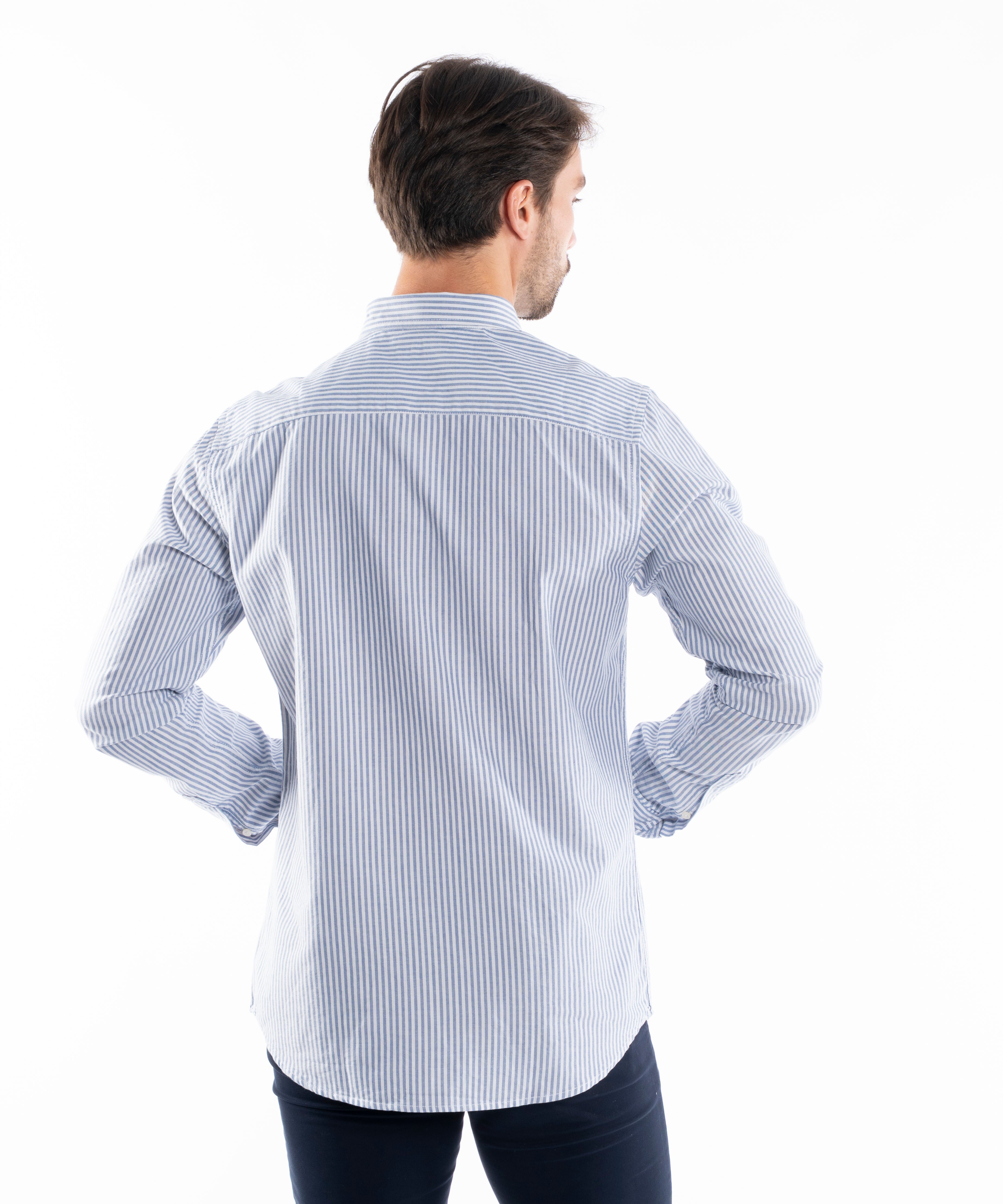 Long Sleeve Shirt - Men - Striped