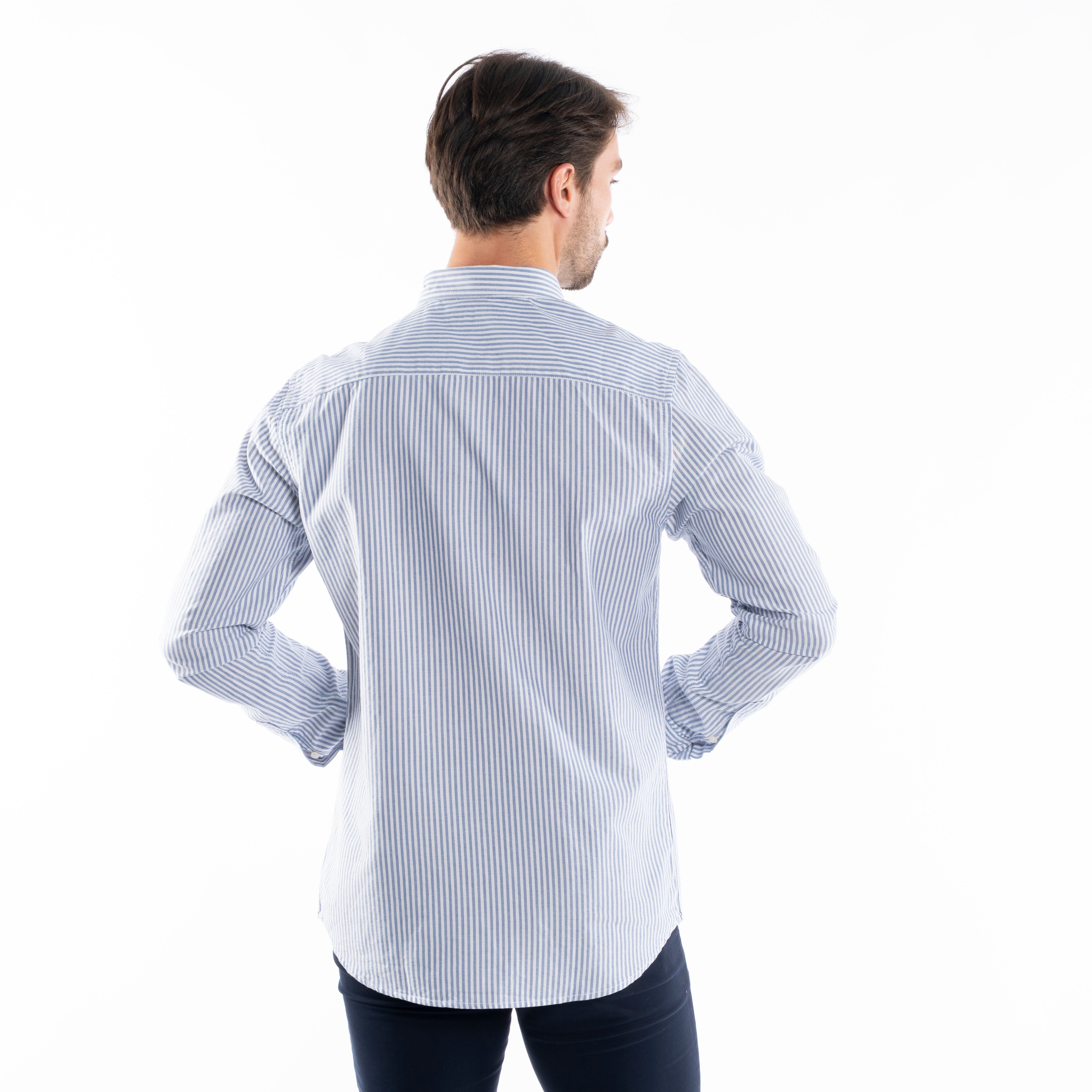 Long Sleeve Shirt - Men - Striped