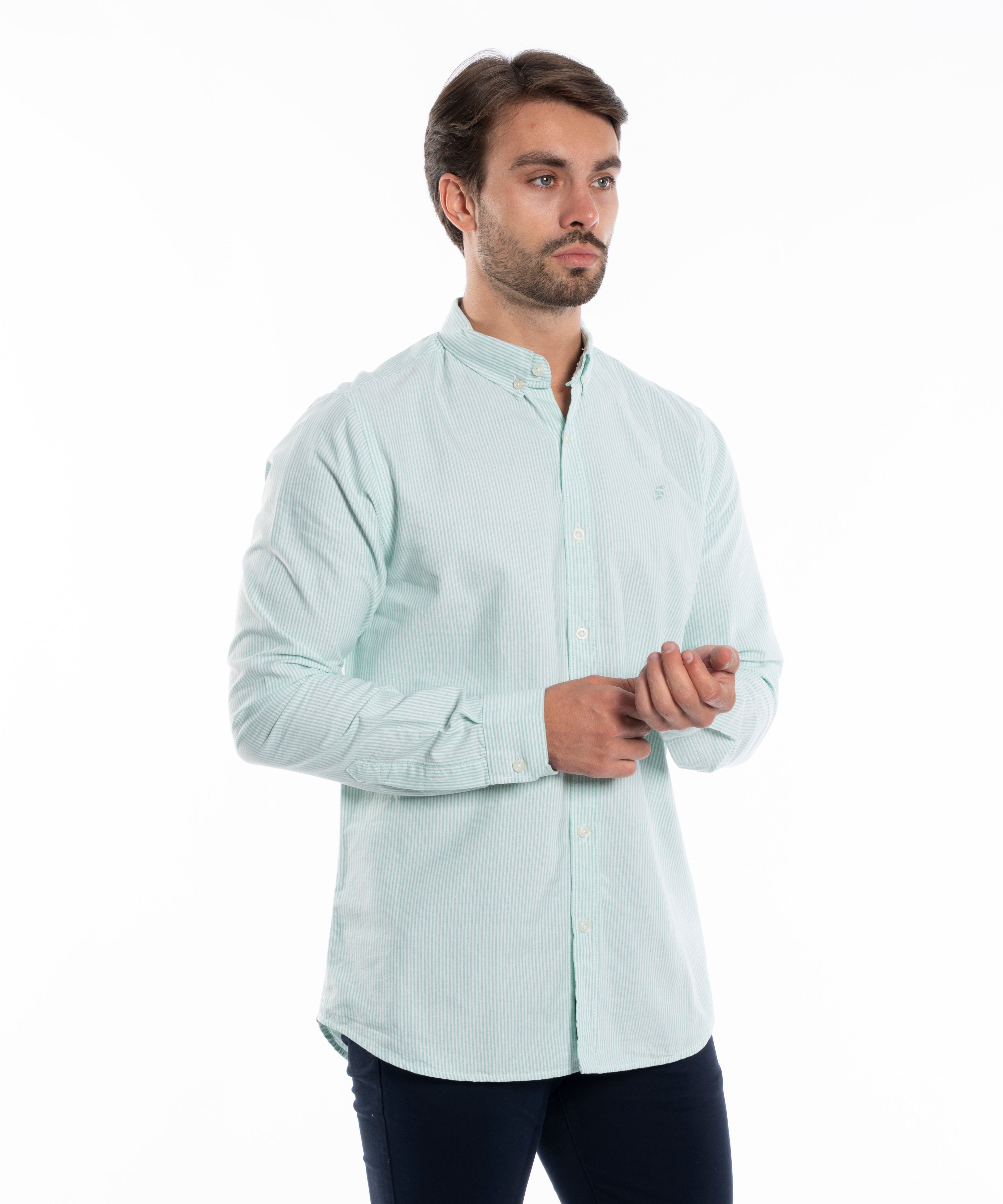 Long Sleeve Shirt - Men - Plain
