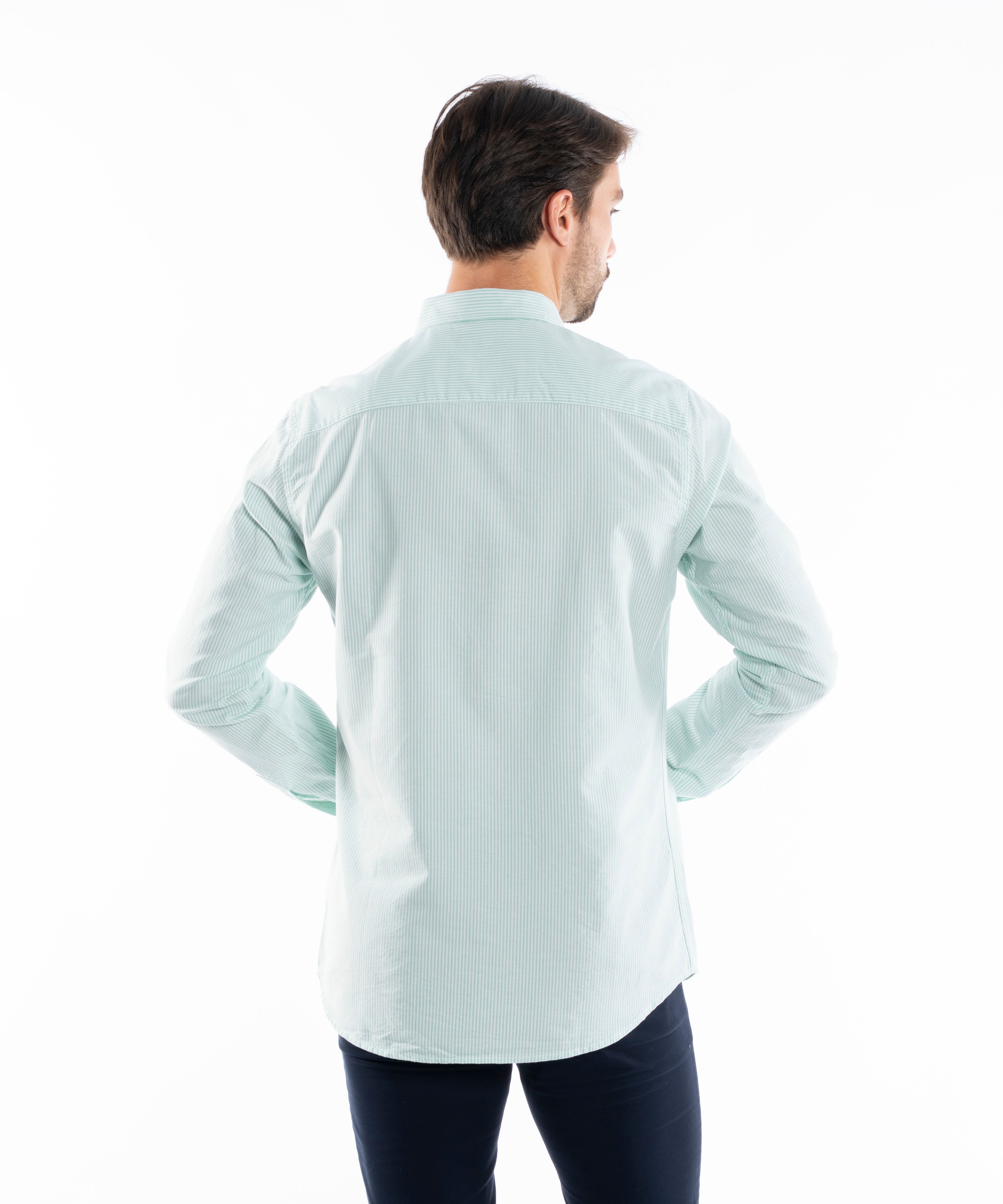 Long Sleeve Shirt - Men - Plain