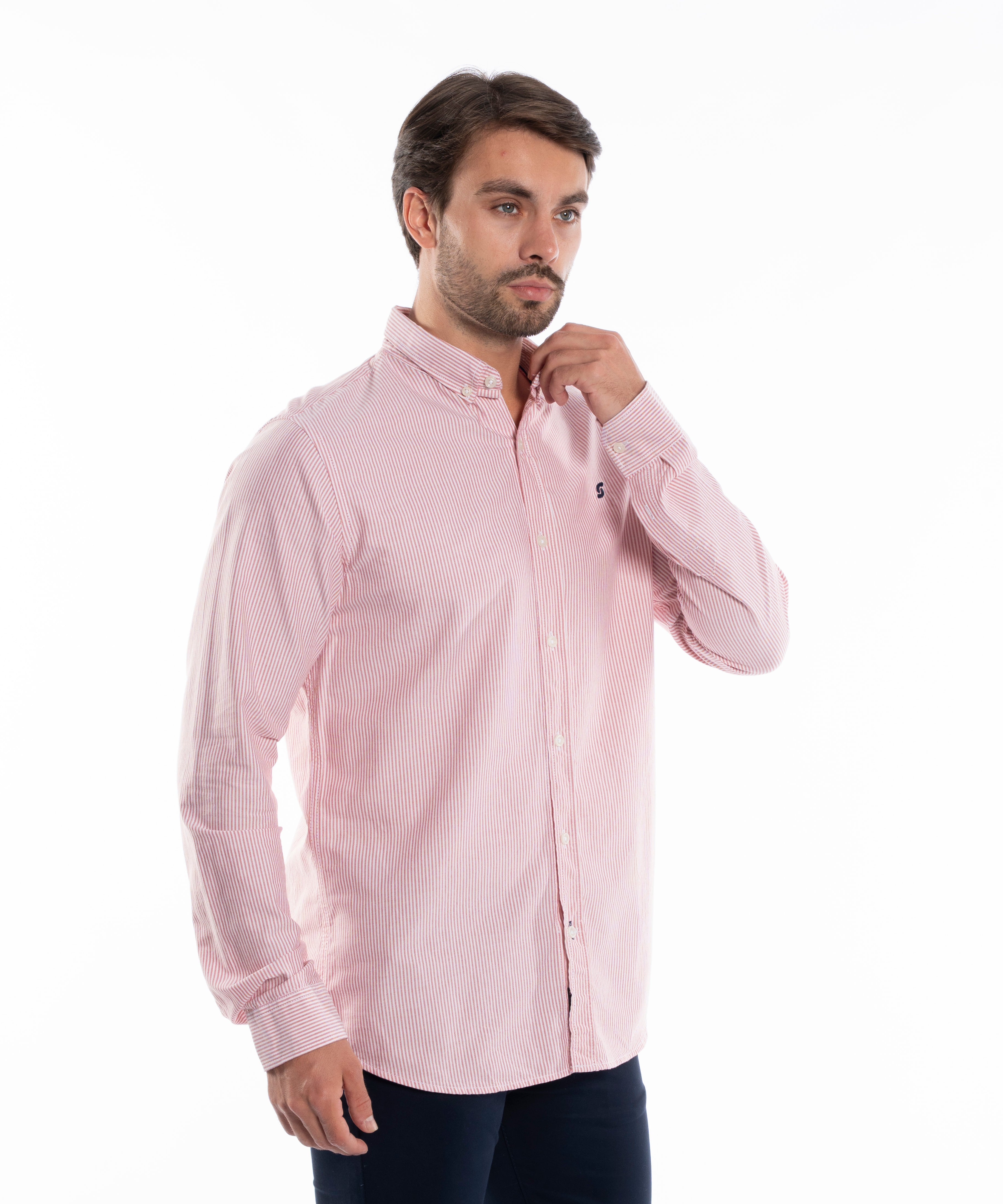 Long Sleeve Shirt - Men - Plain