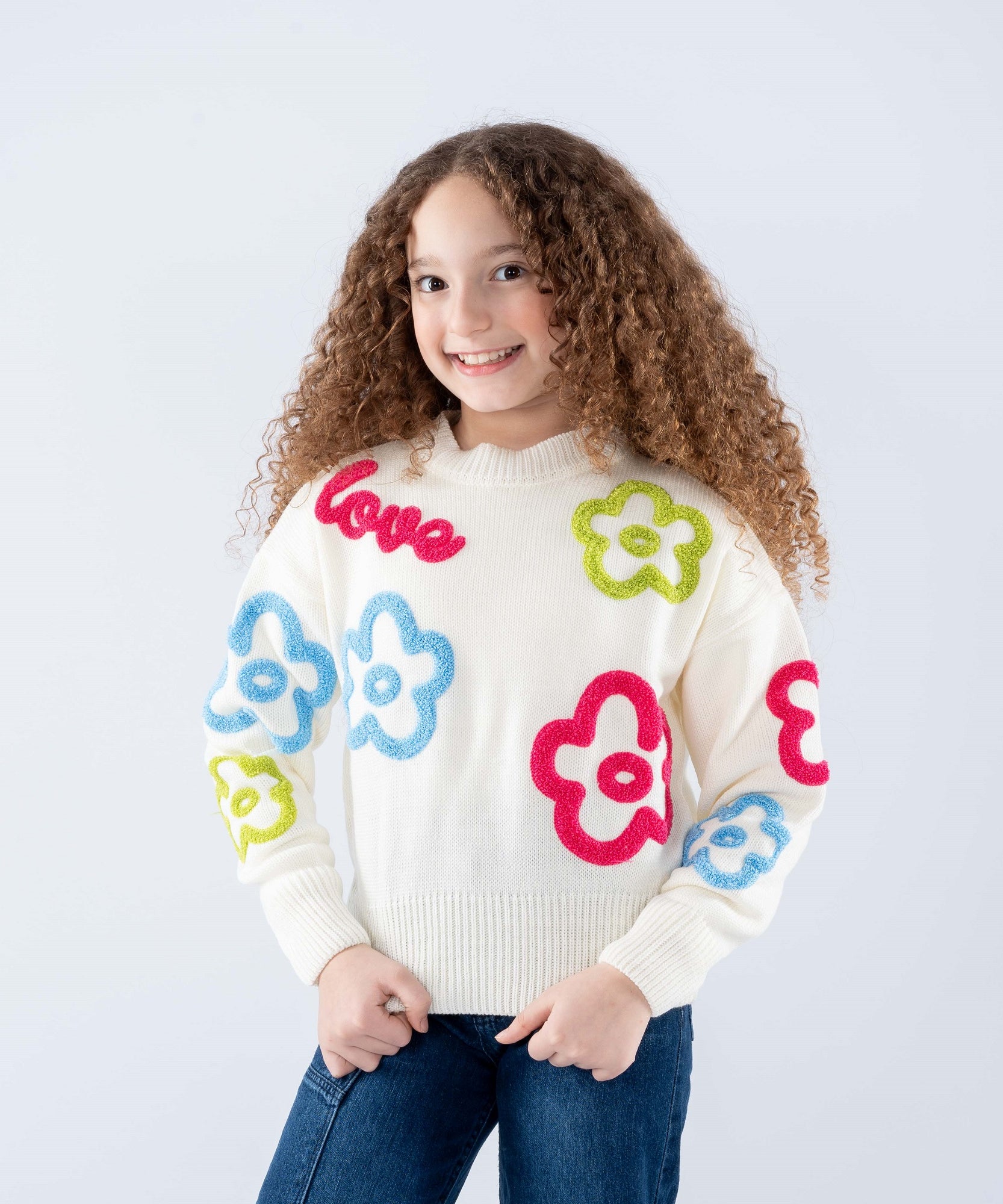 Pullover - Girls - Printed
