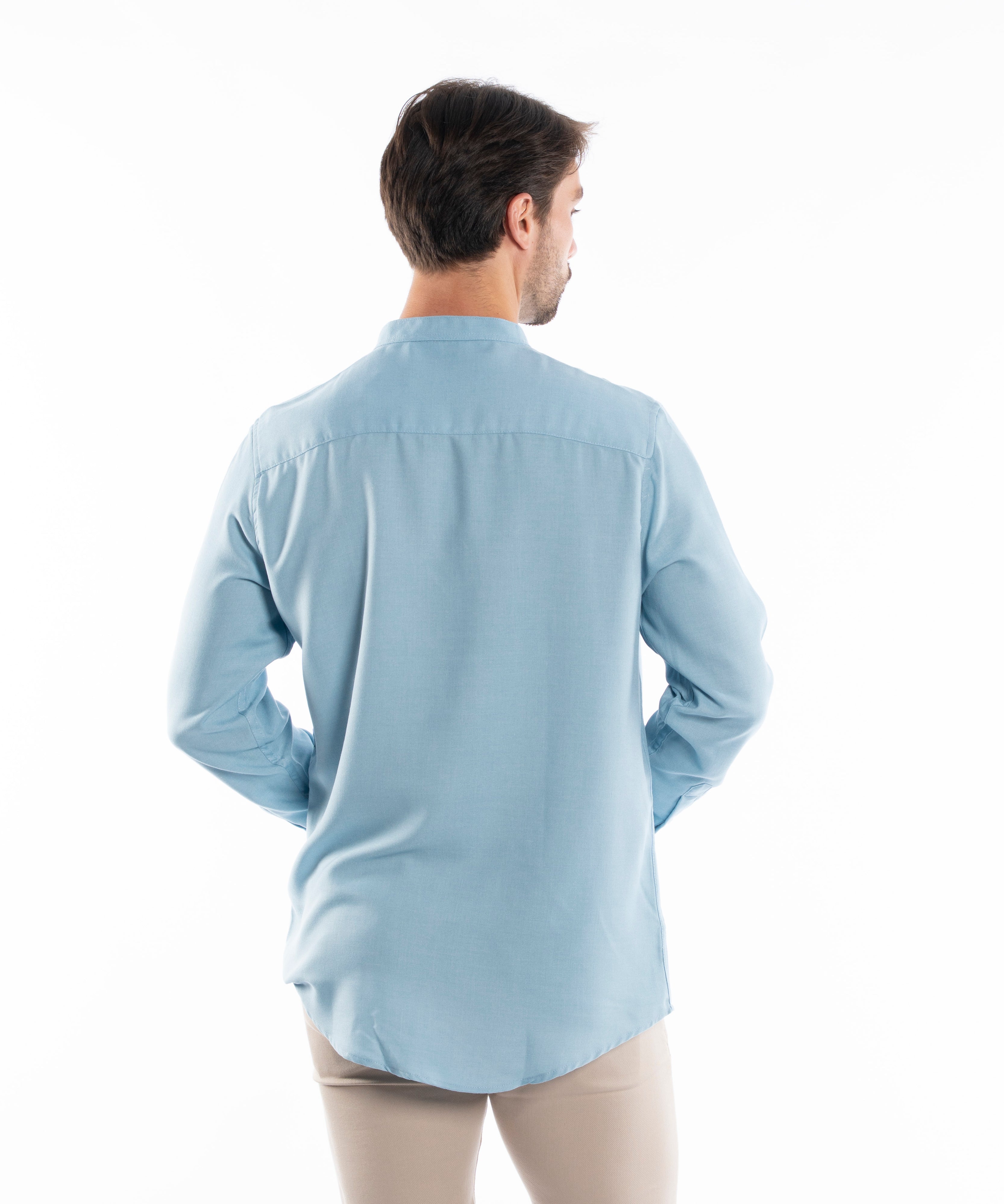 Long Sleeve Shirt - Men - Plain